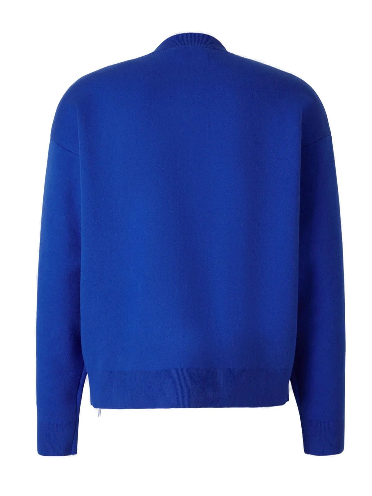 Off-White o1y0325 Logo Crewneck Sweater in Blue Size US S / EU 44-46 / 1 - 4 Thumbnail