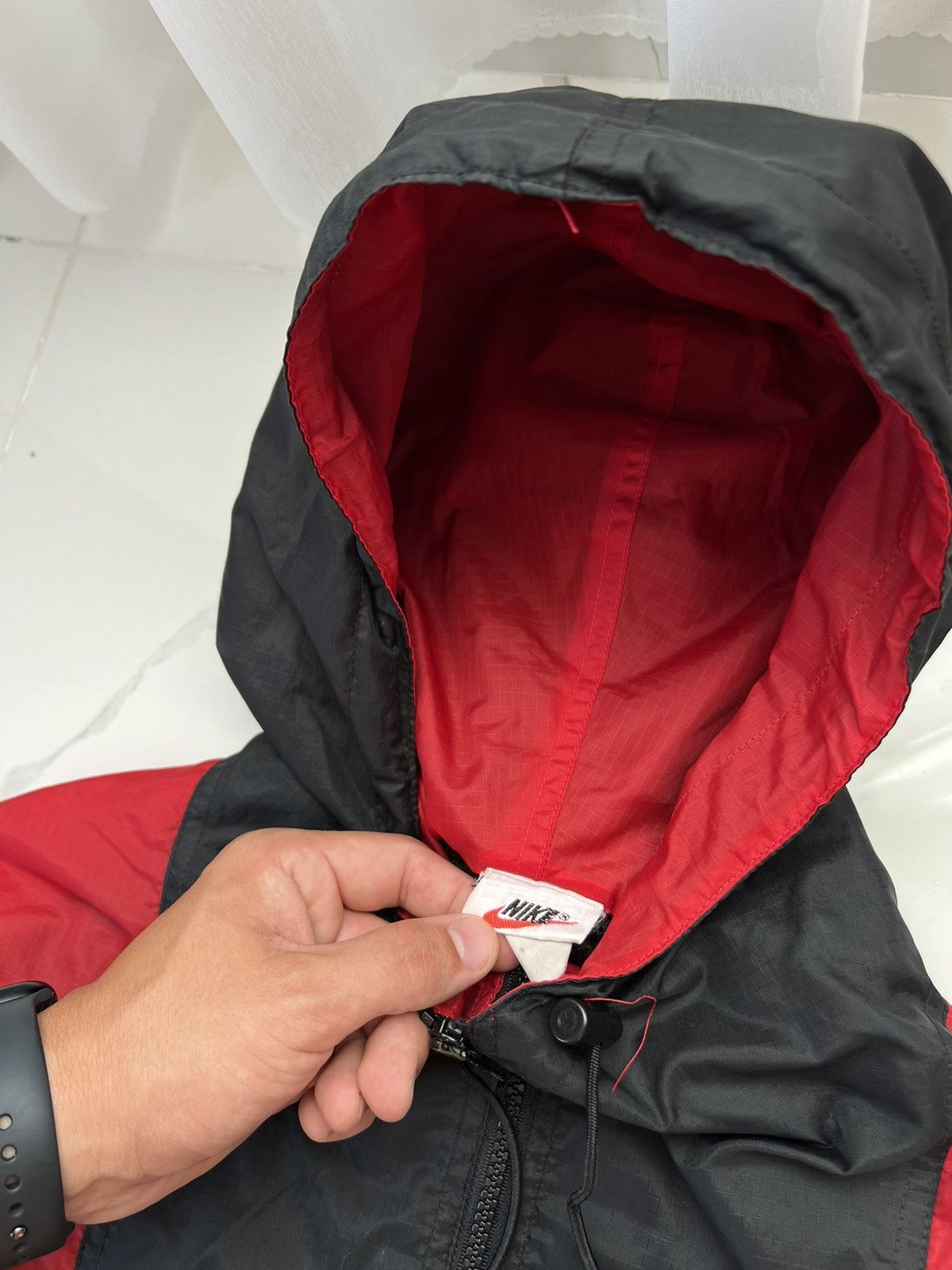 Nike × Vintage 90’s NIKE 1/2 ZIP RETRO TRACK ANORAK JACKET SWOOSH LOGO Y2K Size US XL / EU 56 / 4 - 7 Thumbnail