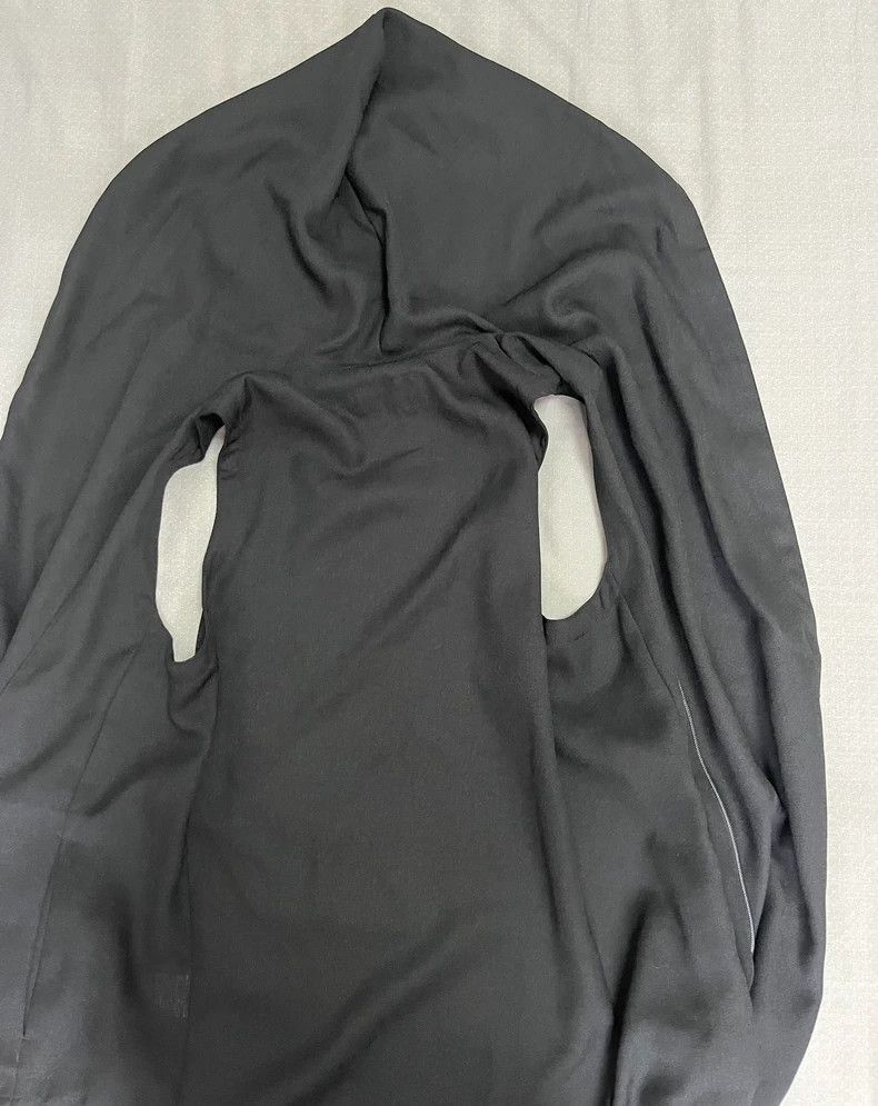 Yohji Yamamoto Asymmetrical Hooded Vest Coat for Women-2506 Size XXS / US 00 / IT 34 - 5 Thumbnail
