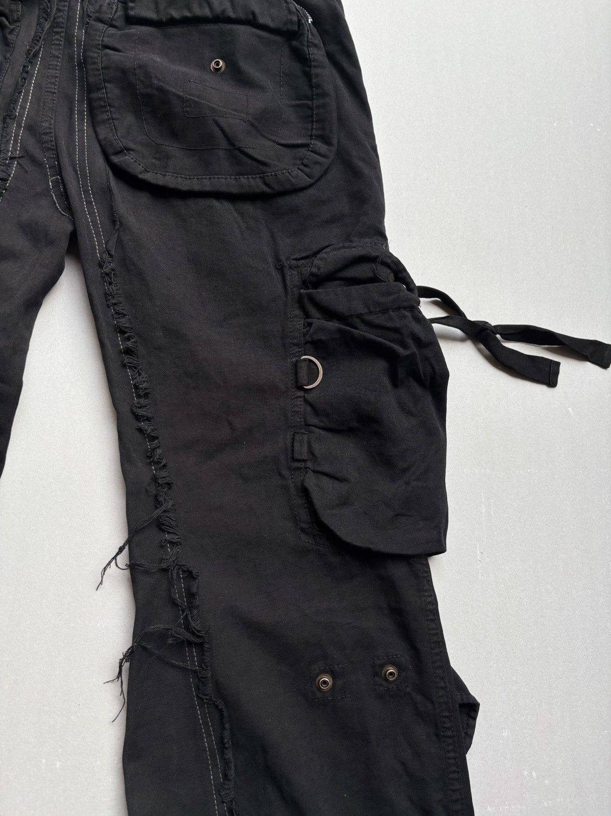 Japanese Brand Vertgarments frayed cargo pants Size US 28 / EU 44 - 8 Thumbnail