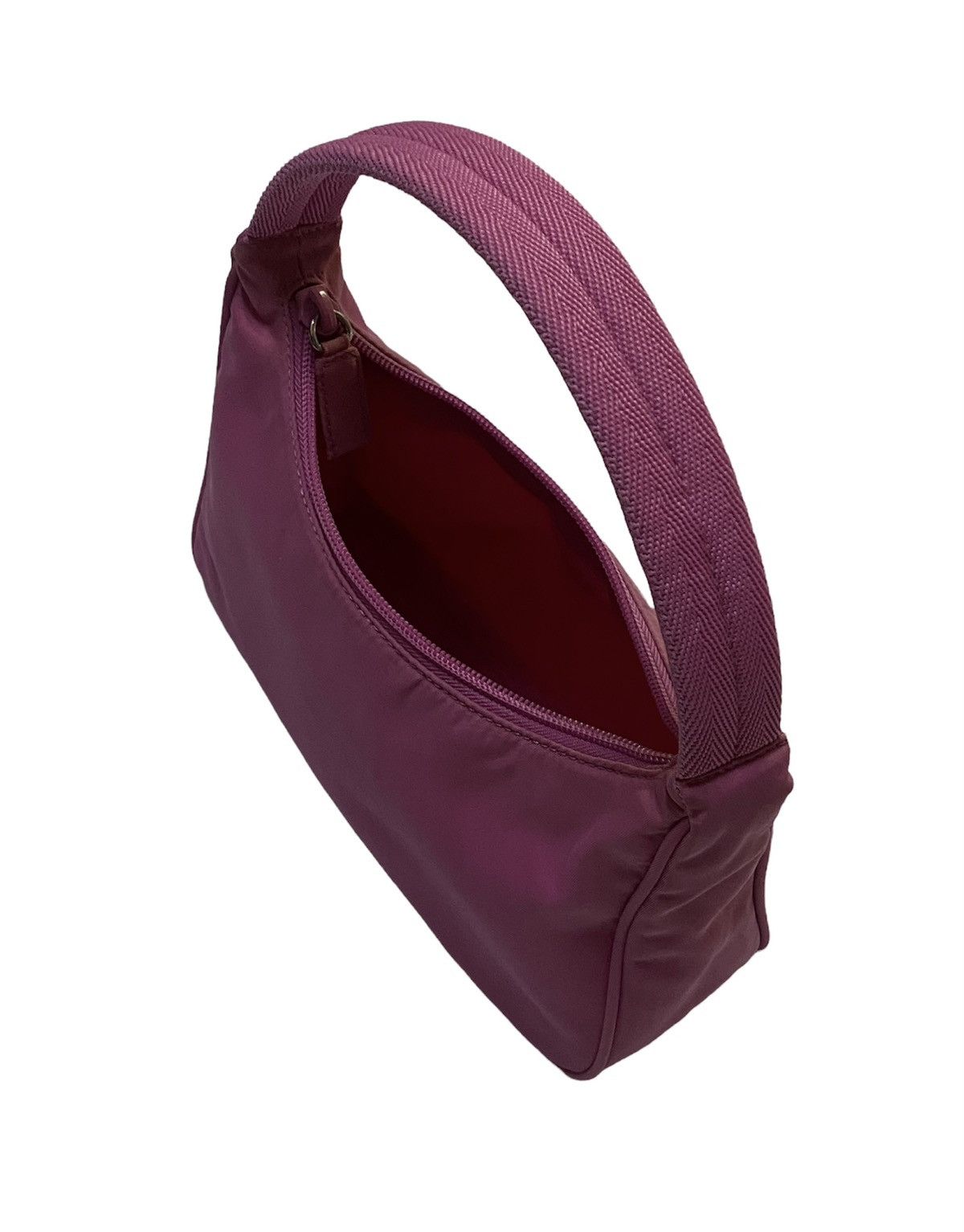 Prada Vintage Prada Tessuto Nylon Mini Hobo Shoulder Bag Size ONE SIZE - 22 Thumbnail