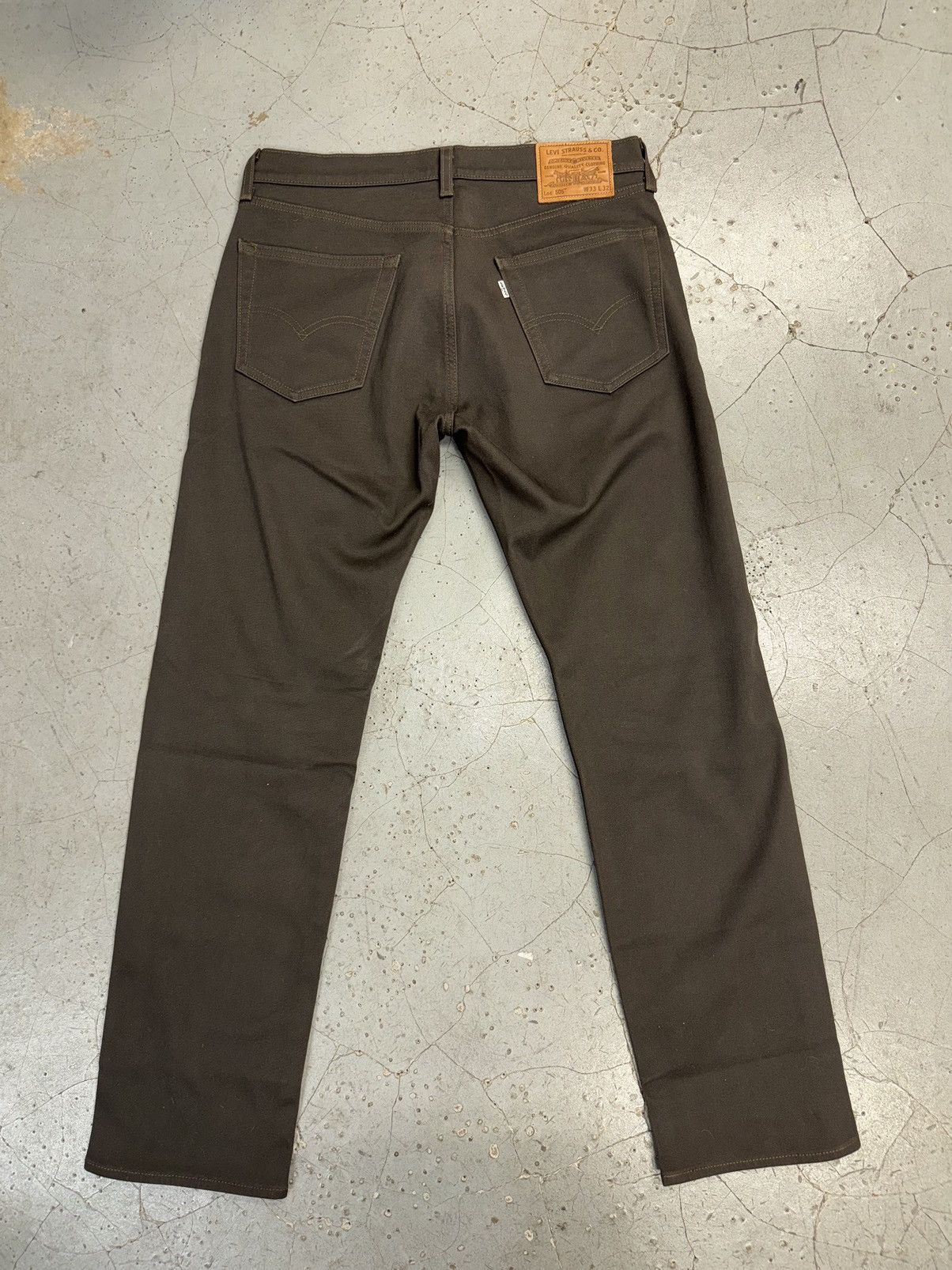 Levi's Levis Brown Thermal Lined Pants Size US 32 / EU 48 - 2 Thumbnail