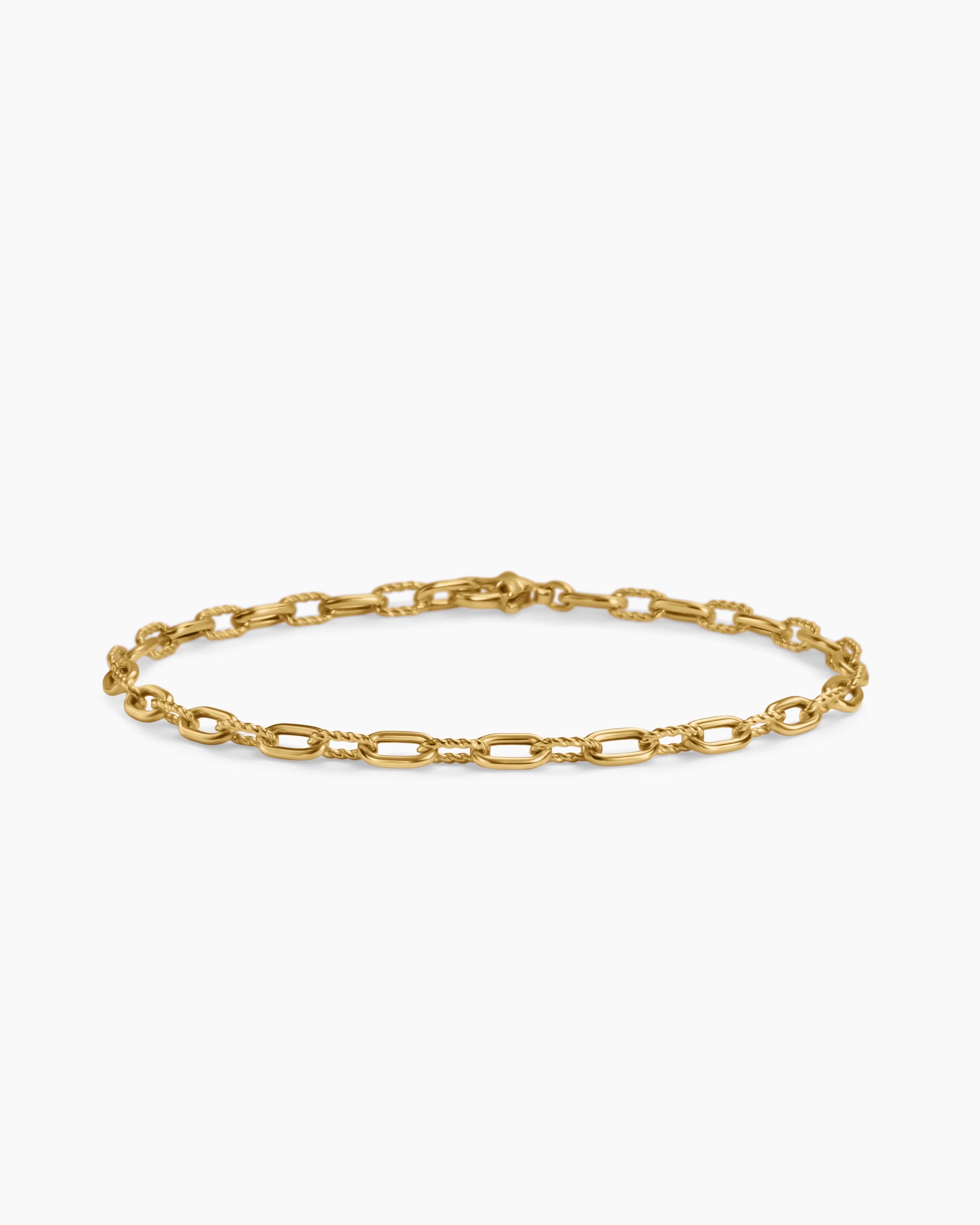 David Yurman oc11z0625 Size: M / Chain Bracelet in Gold Size ONE SIZE - 1 Thumbnail