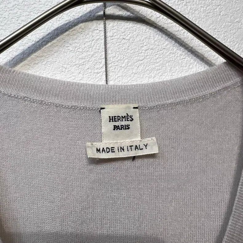 Hermes Hermes Knit Cardigan with H Logo Embroidery Size S / US 4 / IT 40 - 4 Thumbnail