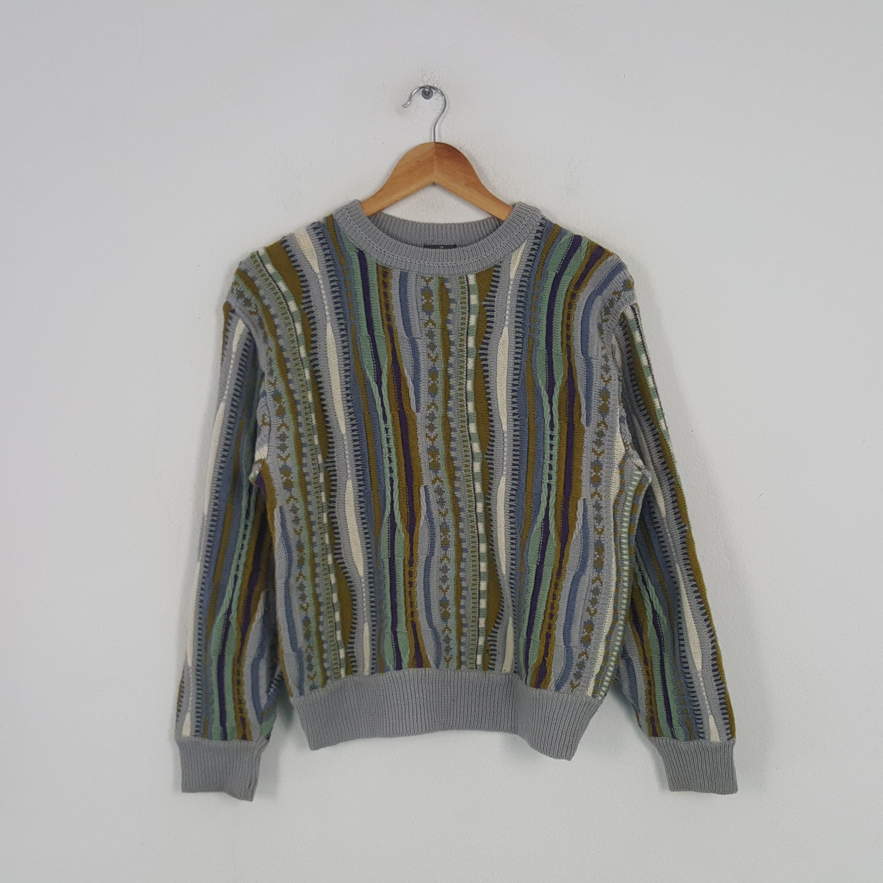 Coogi × Vintage Vintage Boswell Coogi Style Knitwear Sweater Size US S / EU 44-46 / 1 - 1 Thumbnail