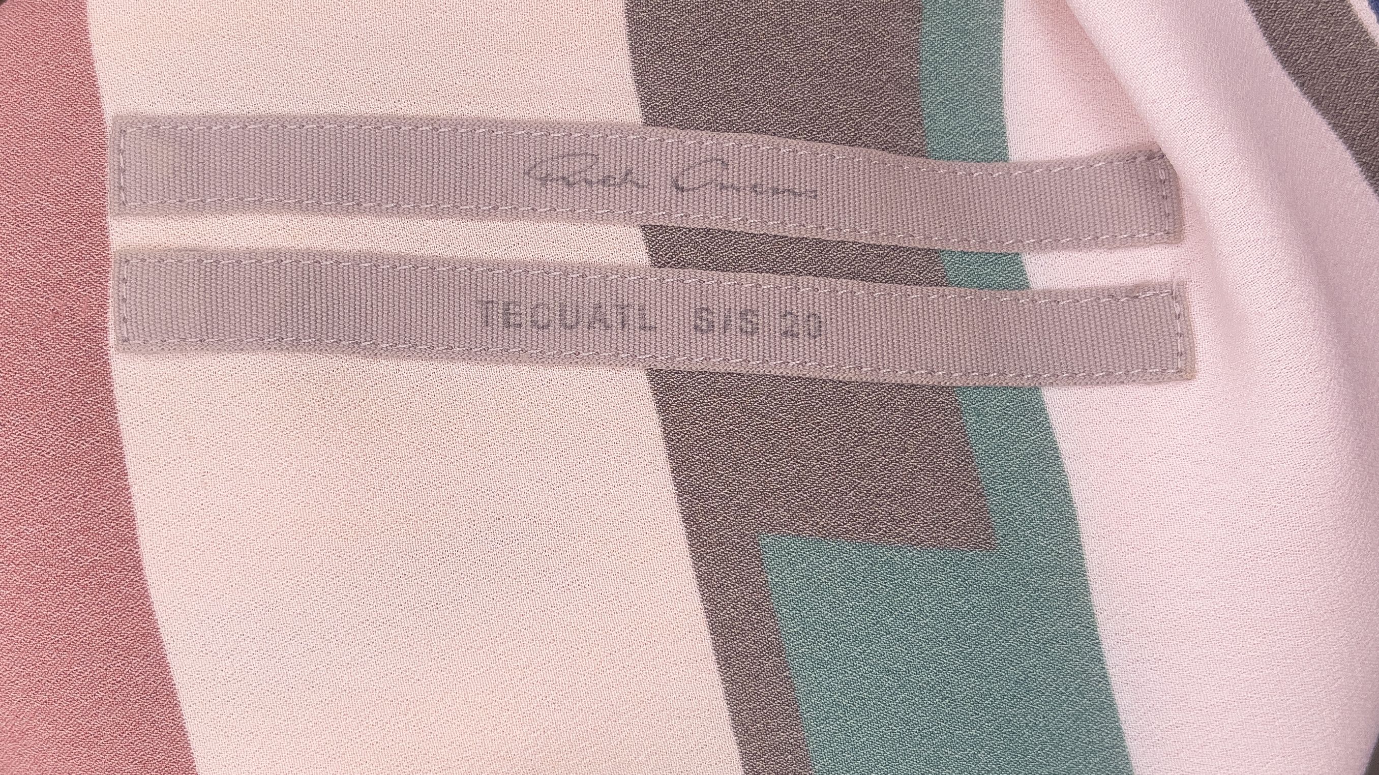 Rick Owens Rick Owens Uxmal Stripe Printed Shirt from Tecuatl SS2020 Size US L / EU 52-54 / 3 - 3 Thumbnail
