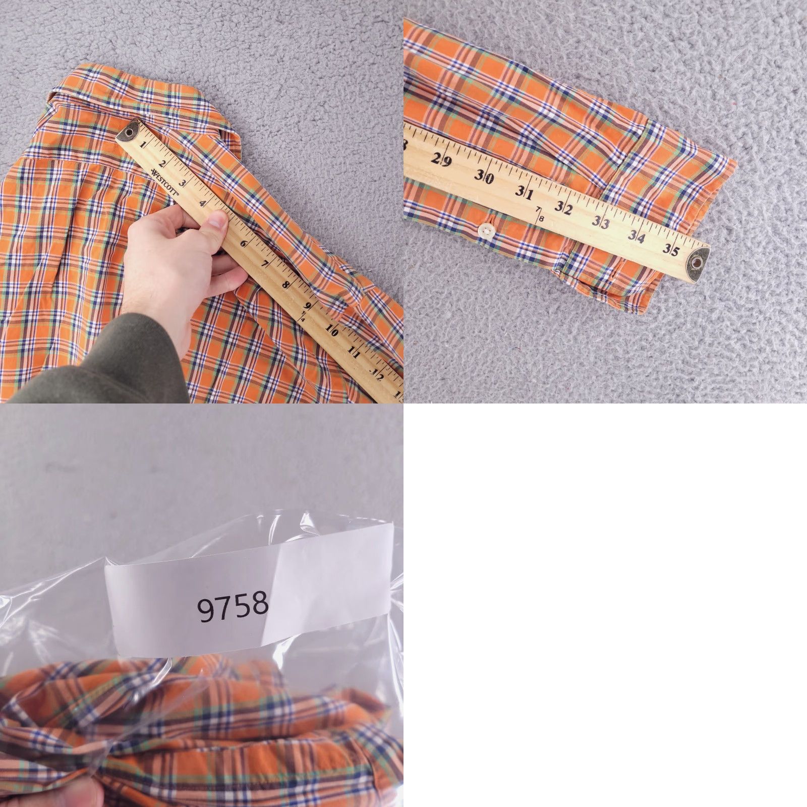 Polo Ralph Lauren Polo Ralph Lauren Shirt Mens XL Orange Long Sleeve Button-Up Casual Size US XL / EU 56 / 4 - 8 Thumbnail