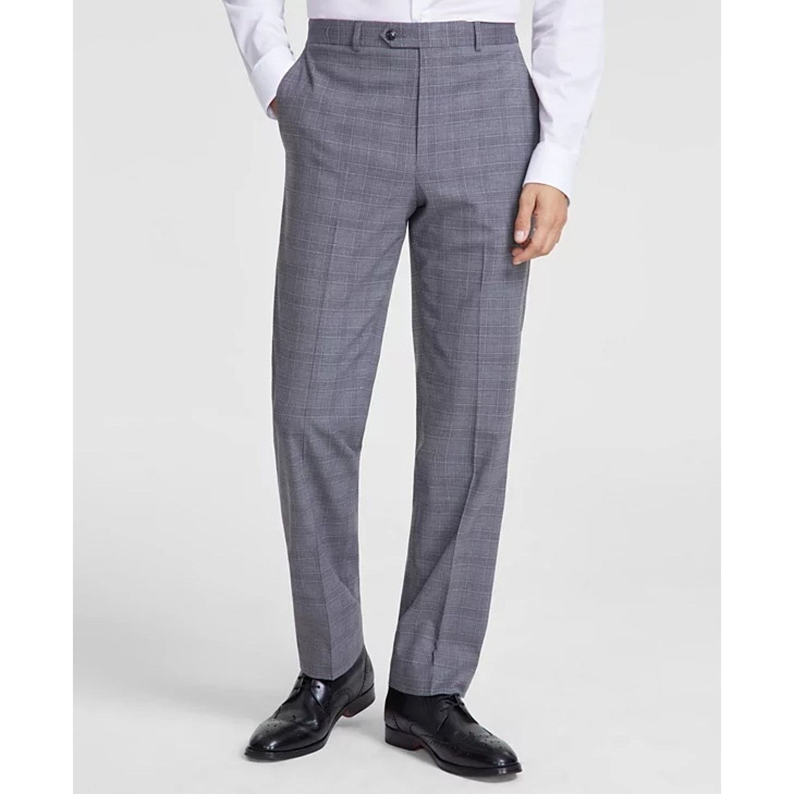 Michael Kors Michael Kors Men's Plaid Classic Fit Dress Pants 40W 32L Size US 40 / EU 56 - 1 Thumbnail