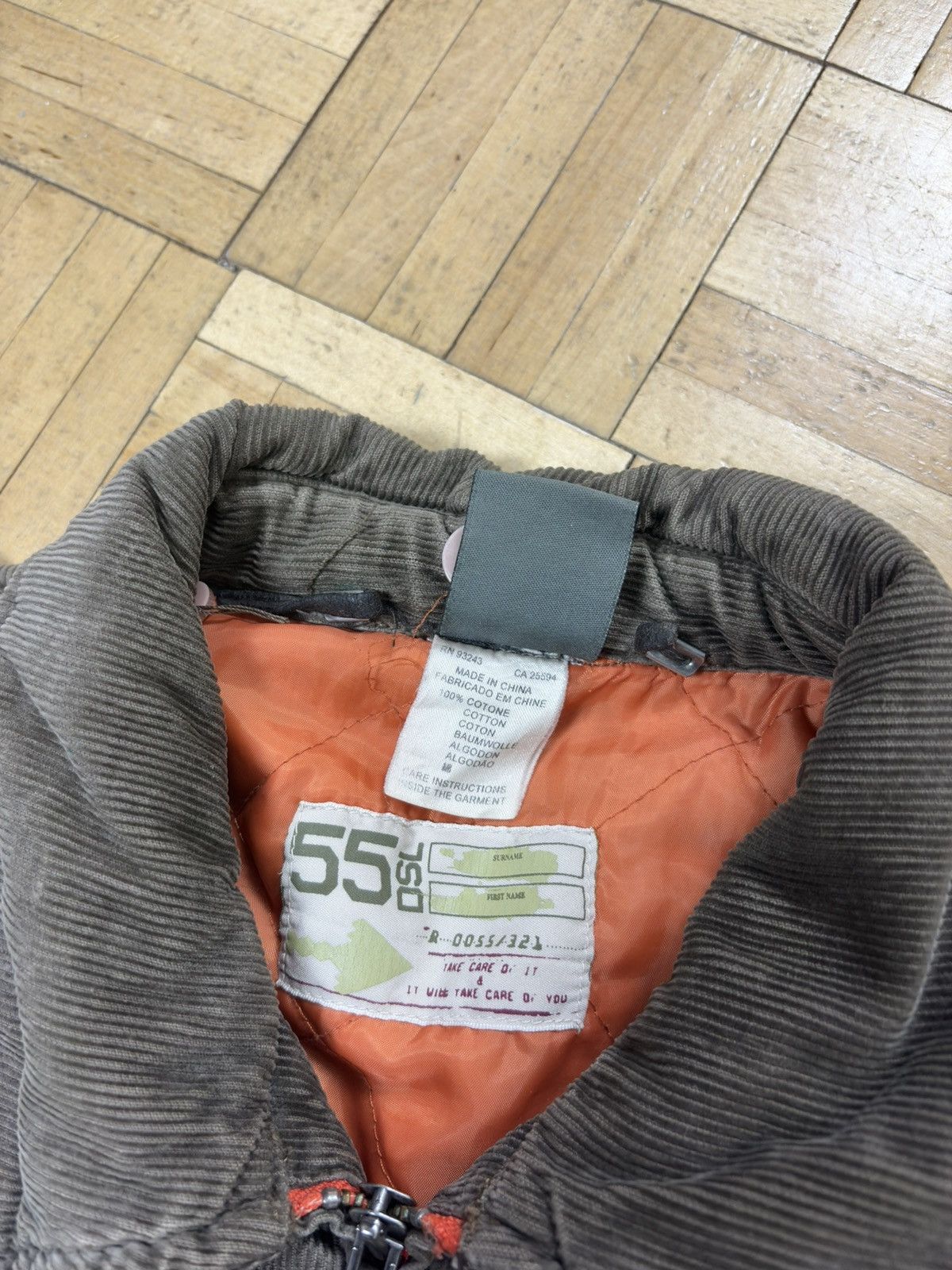 Diesel Rare Diesel 55DSL Corduroy Bomber Flyer Jacket Size US XL / EU 56 / 4 - 6 Thumbnail