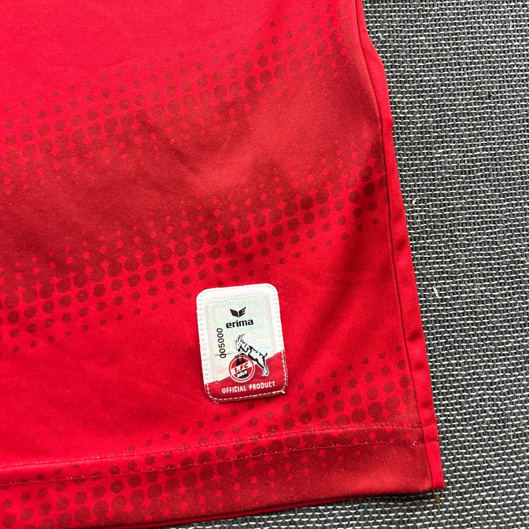 Erima ERIMA FC Kohl 2015 2016 Away Mens Football Jersey 3XL Shirt Red Short Sleeve Mois ture Wicking Quick Dry Sport Jersey Boys Mens Size US XXL / EU 58 / 5 - 6 Thumbnail