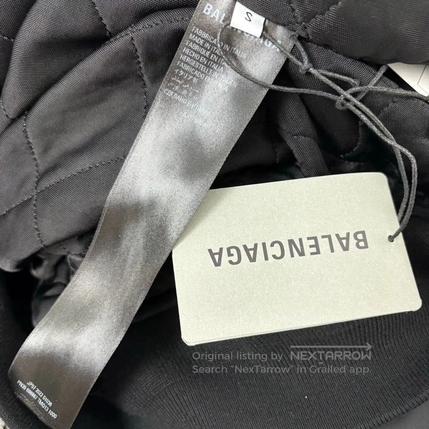 Balenciaga Balenciaga 3B Embroidered Tech Bomber Jacket. Size US S / EU 44-46 / 1 - 4 Thumbnail
