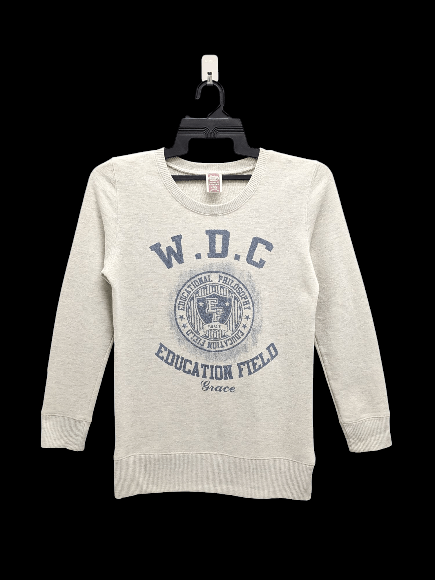 Vintage VINTAGE W.D.C EDUCATION FIELD SWEATSHIRT Size L / US 10 / IT 46 - 1 Thumbnail