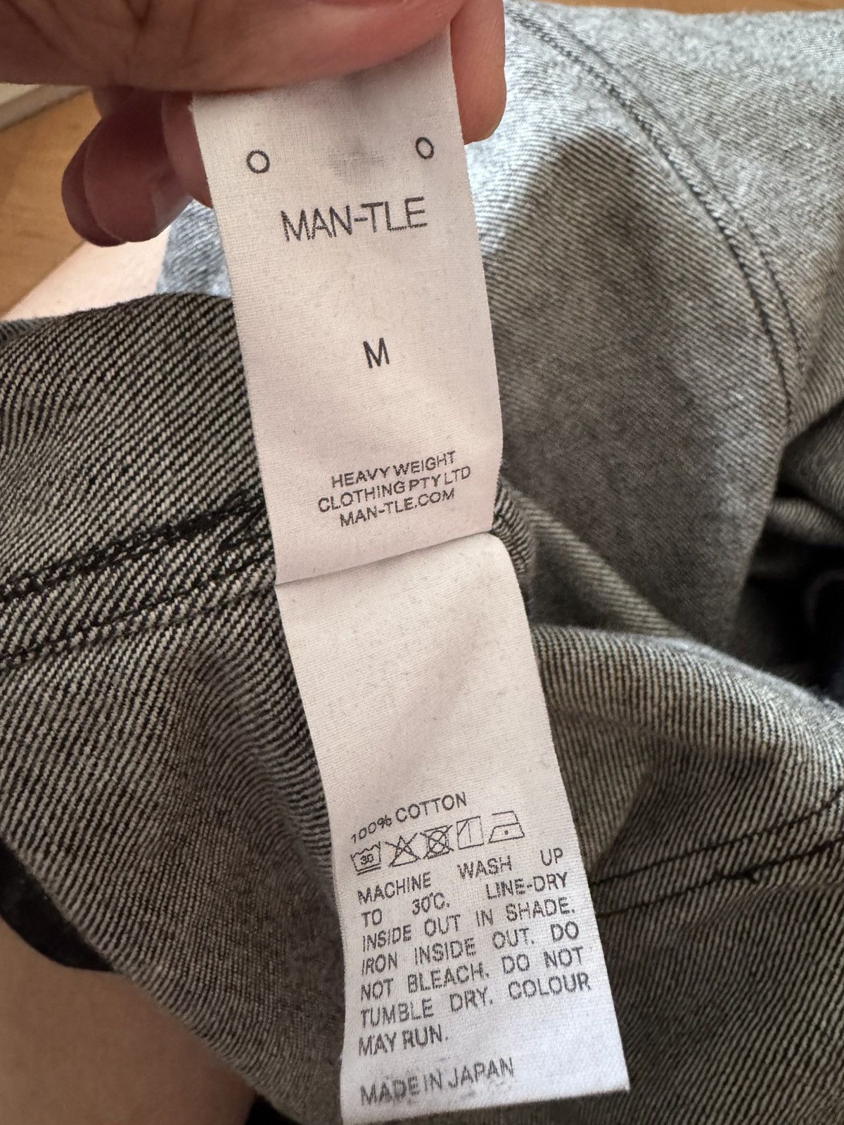 MAN-TLE R16 Jebok 2 Black Slub Denim Size US M / EU 48-50 / 2 - 5 Thumbnail