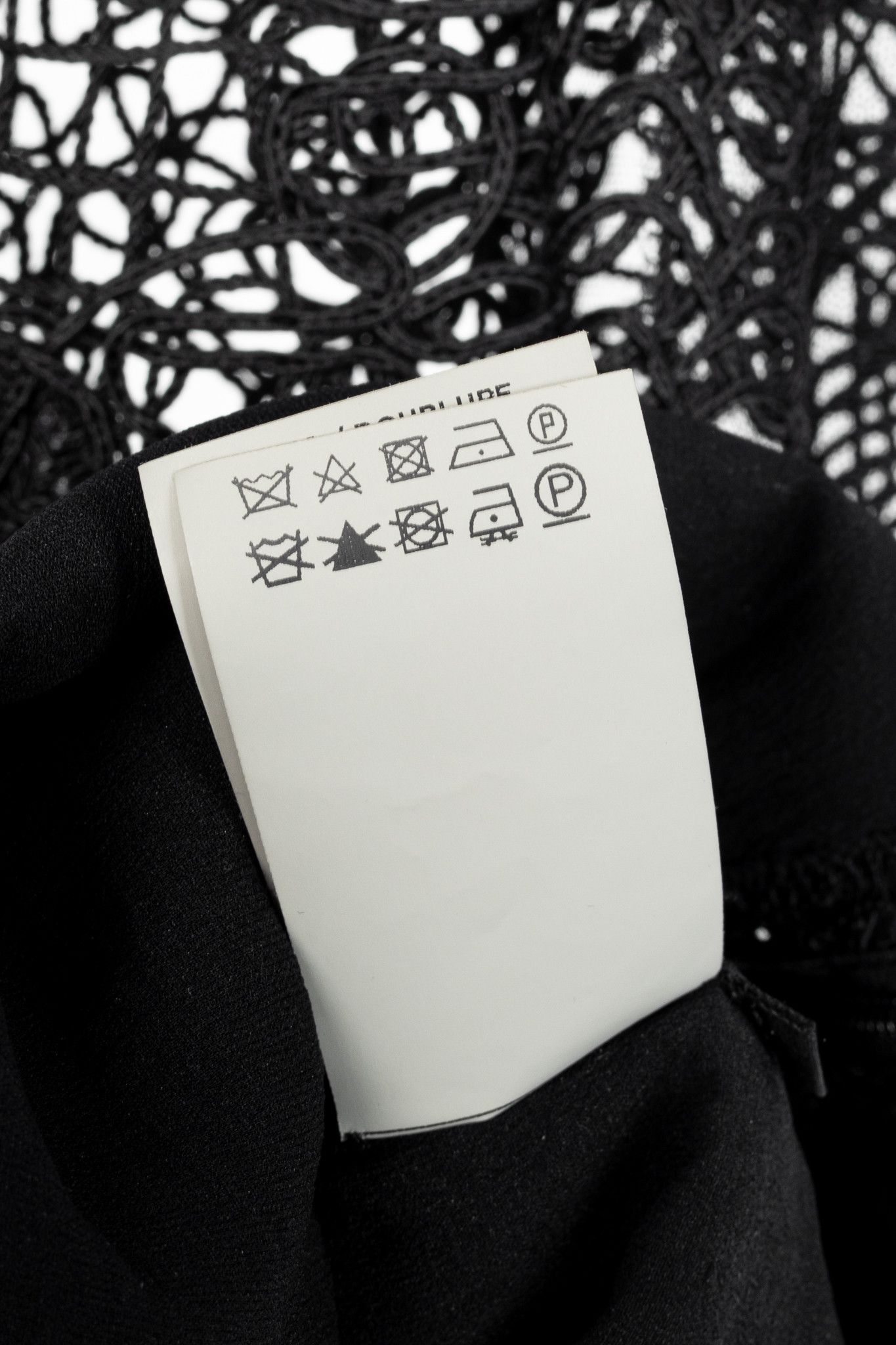 Tom Ford Tom Ford Black Soutache-Embroidered Long-Sleeve Top Size M / US 6-8 / IT 42-44 - 9 Thumbnail