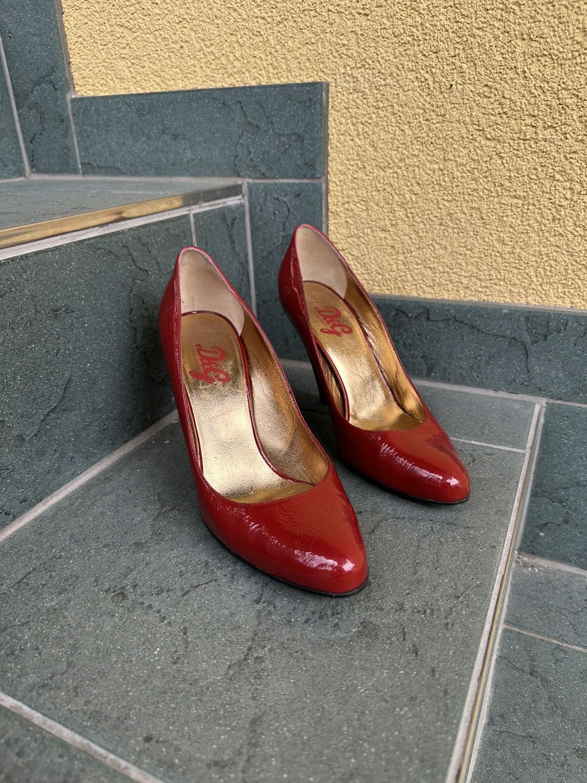 Dolce & Gabbana Dolce Gabbana Vintage Heels Luxury Shoes DG 36 Made In Italy Size US 6 / IT 36 - 5 Thumbnail