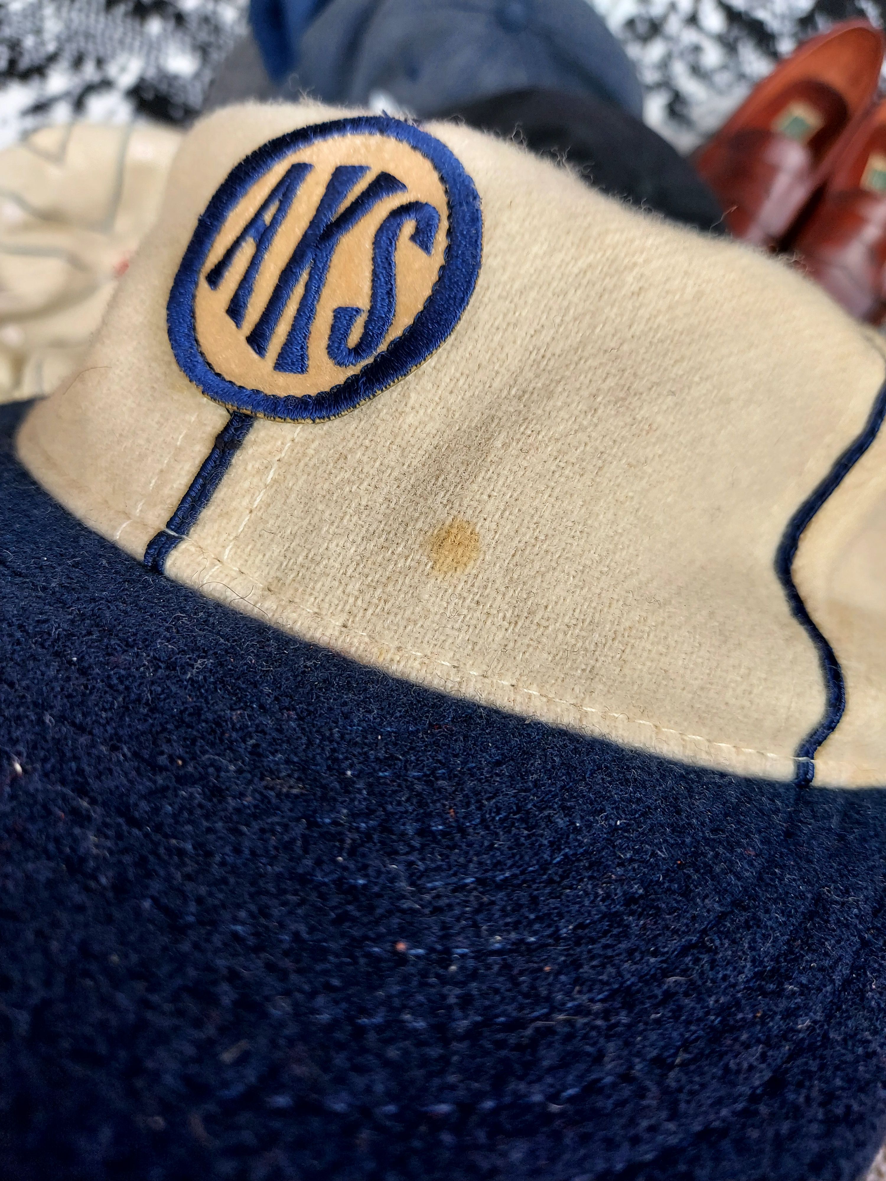 Ebbets Field Flannels × Vintage 💥Vintage Ebbets Field Flannels Logo Fitted Cap Size ONE SIZE - 3 Thumbnail