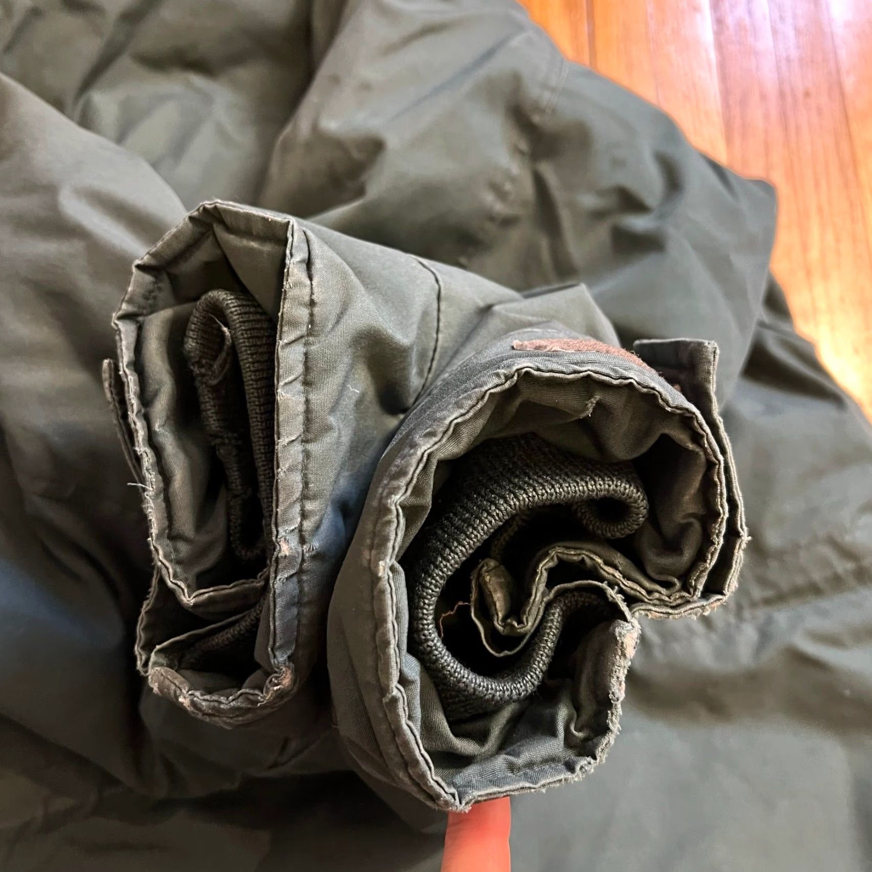 Vintage Cabela's Coat Mens Large Goose Down Heavy Winter Green Parka Coat L Mens Green Goose Down Chore Jacket Size US L / EU 52-54 / 3 - 5 Thumbnail