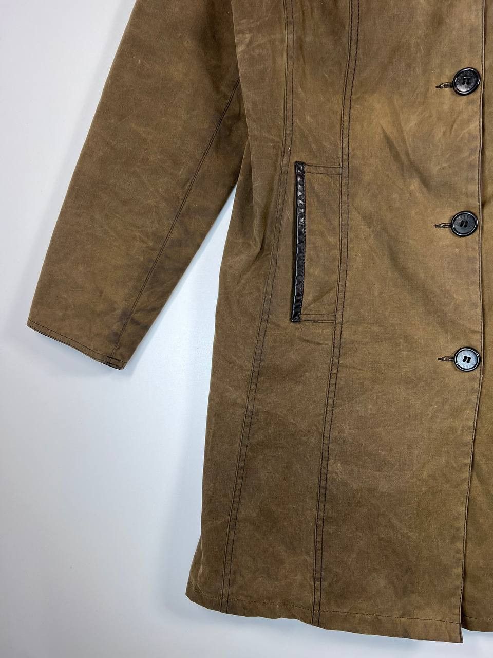 Barbour Barbour Waxed Cotton Coat Jacket Womens Size Uk 10 Size L / US 10 / IT 46 - 4 Thumbnail