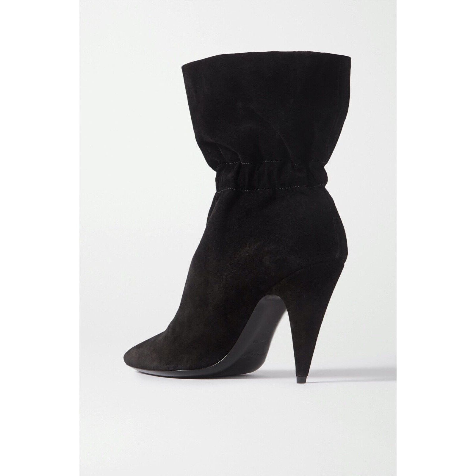 Yves Saint Laurent Saint Laurent YSL Etienne 95 Black Suede Runway Elastic Size US 12 / IT 42 - 8 Thumbnail