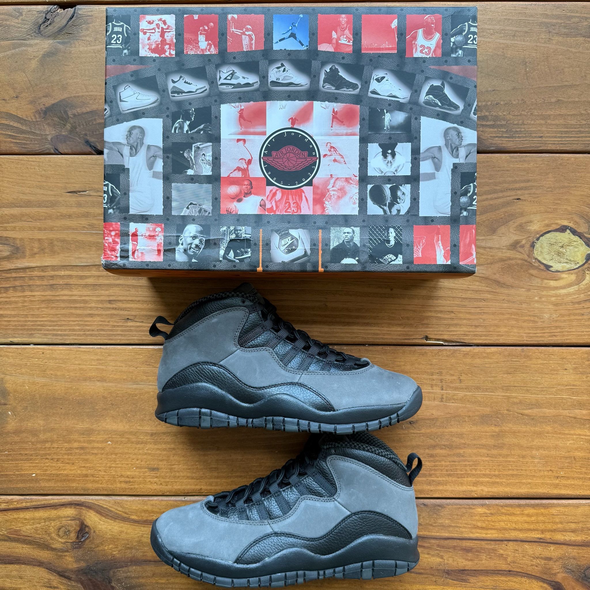 Jordan Brand HJ6779 001 - Jordan 10 Retro 'Shadow' 2025 Size US 9.5 / EU 42-43 - 1 Thumbnail
