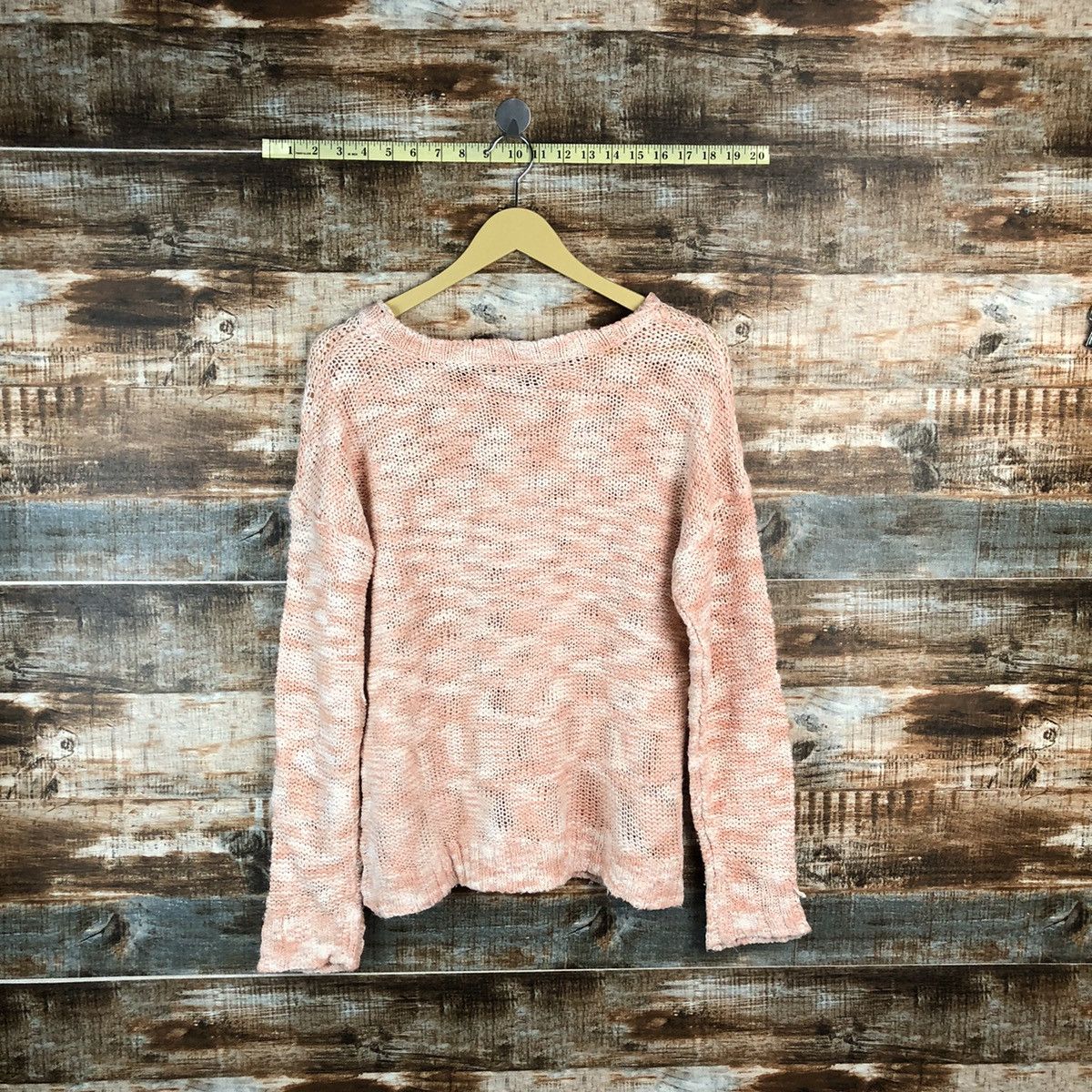 Aran Isles Knitwear × Japanese Brand Japanese Knit Sweaters Pink Page Boy #974 Size M / US 6-8 / IT 42-44 - 11 Thumbnail