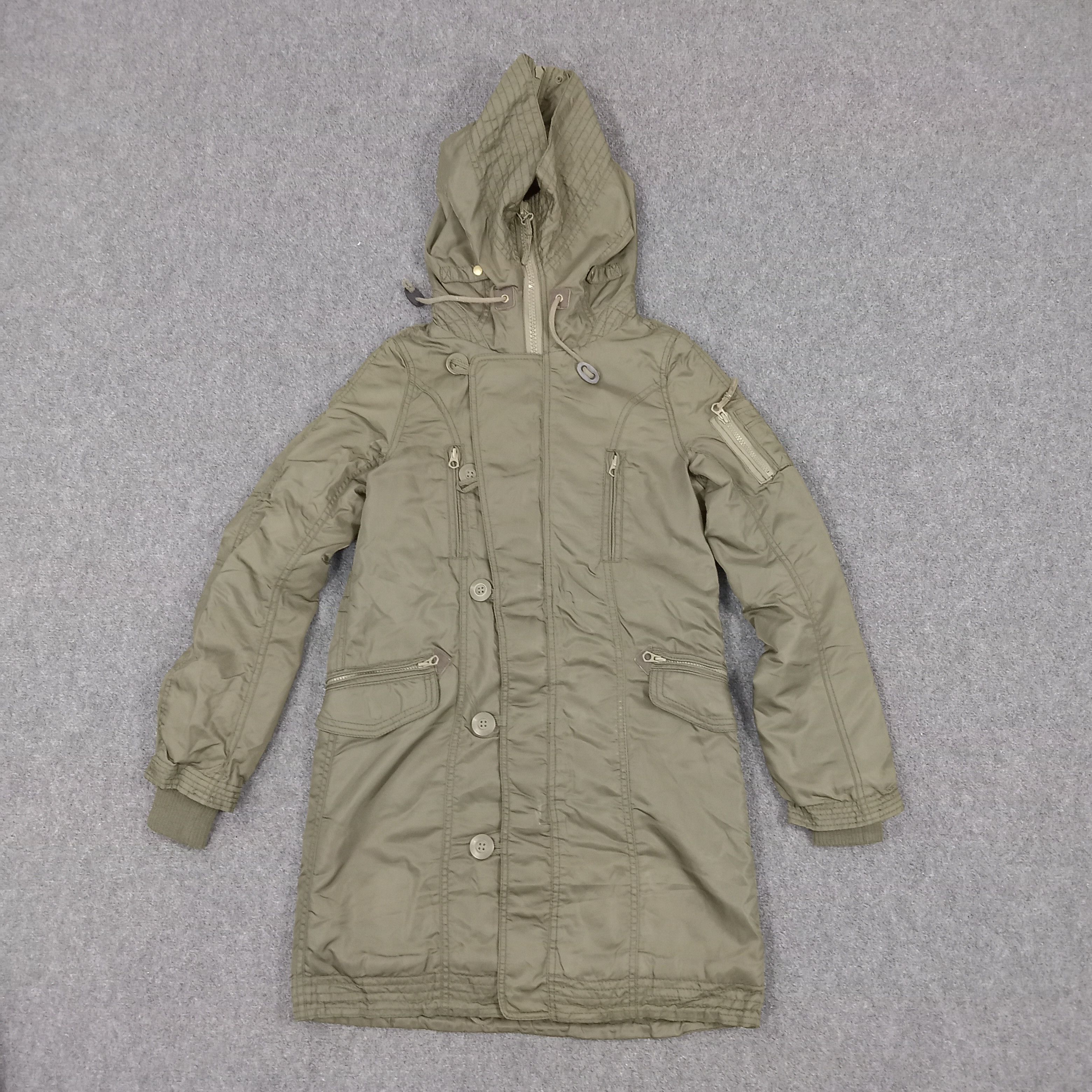 Japanese Brand G.O.A. Japanese Grunge Style Parkas Jacket Size US S / EU 44-46 / 1 - 1 Thumbnail