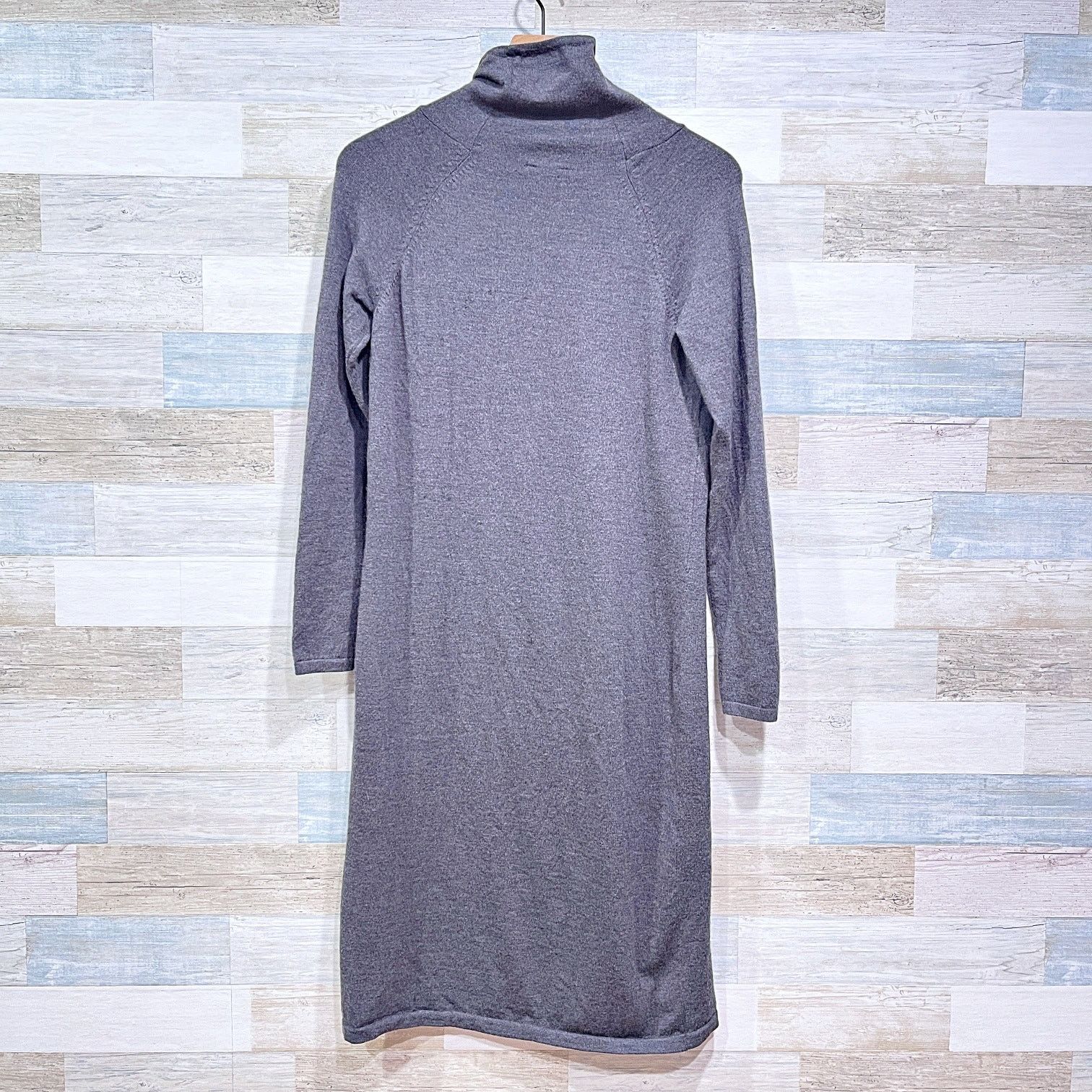 Other Talbots Italian Merino Wool Turtleneck T Shirt Sweater Dress Size S / US 4 / IT 40 - 3 Thumbnail