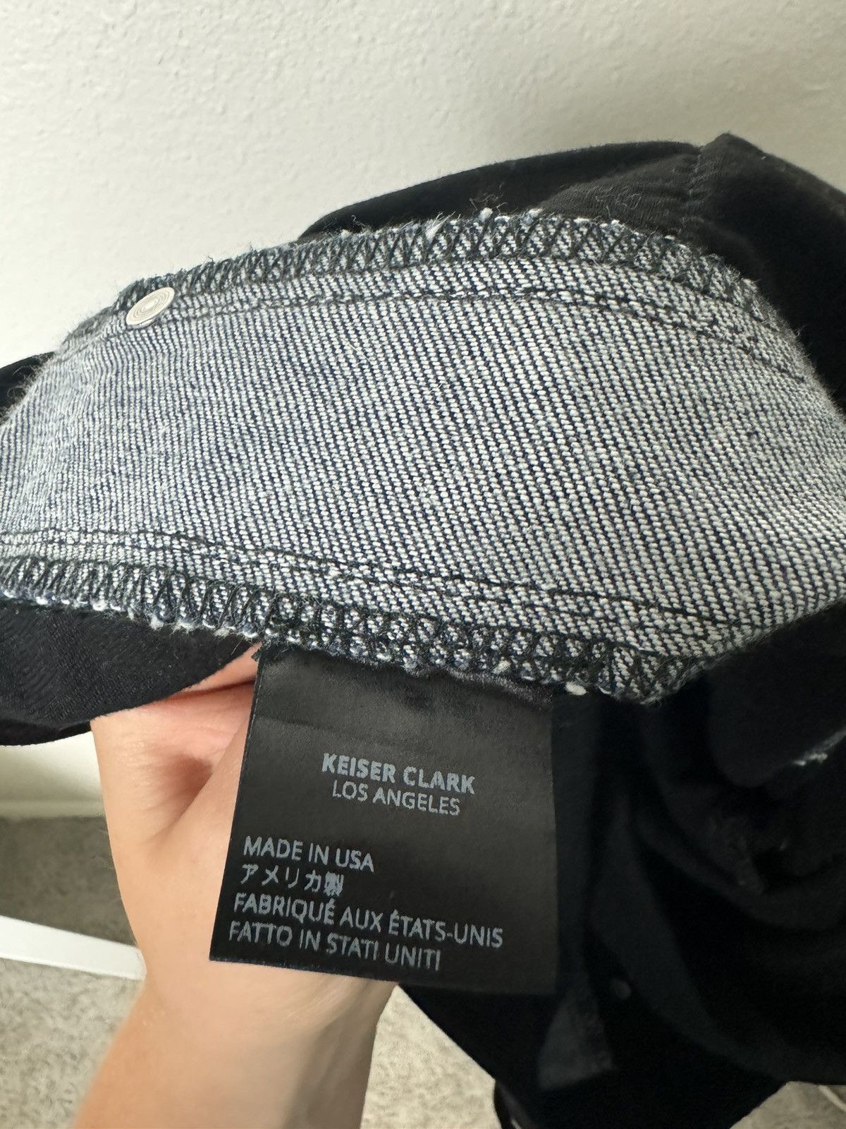 Keiser Clark Keiser Clark Glitter Denim Jeans Size 32 Size US 32 / EU 48 - 4 Thumbnail