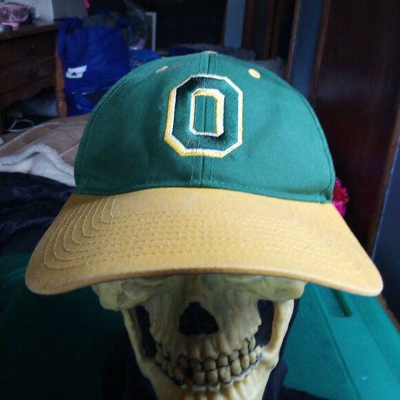 Other Vintage Oregon Ducks Two Tone Snap Hat Cap Size ONE SIZE - 1 Thumbnail