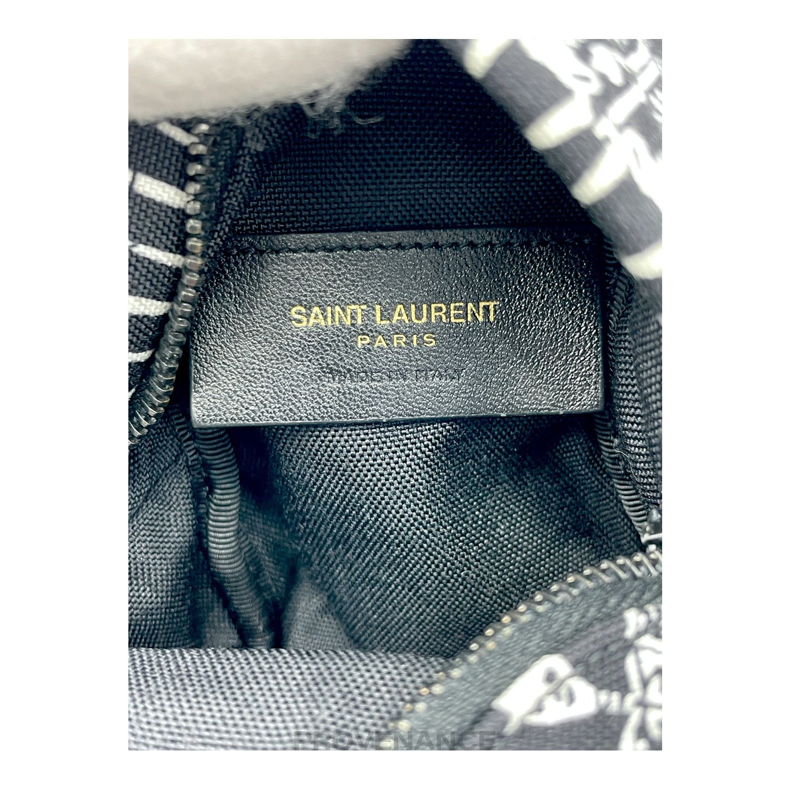 Saint Laurent Paris 🔴 Saint Laurent Paris SLP City Backpack Keychain - Skeleton Size ONE SIZE - 6 Thumbnail