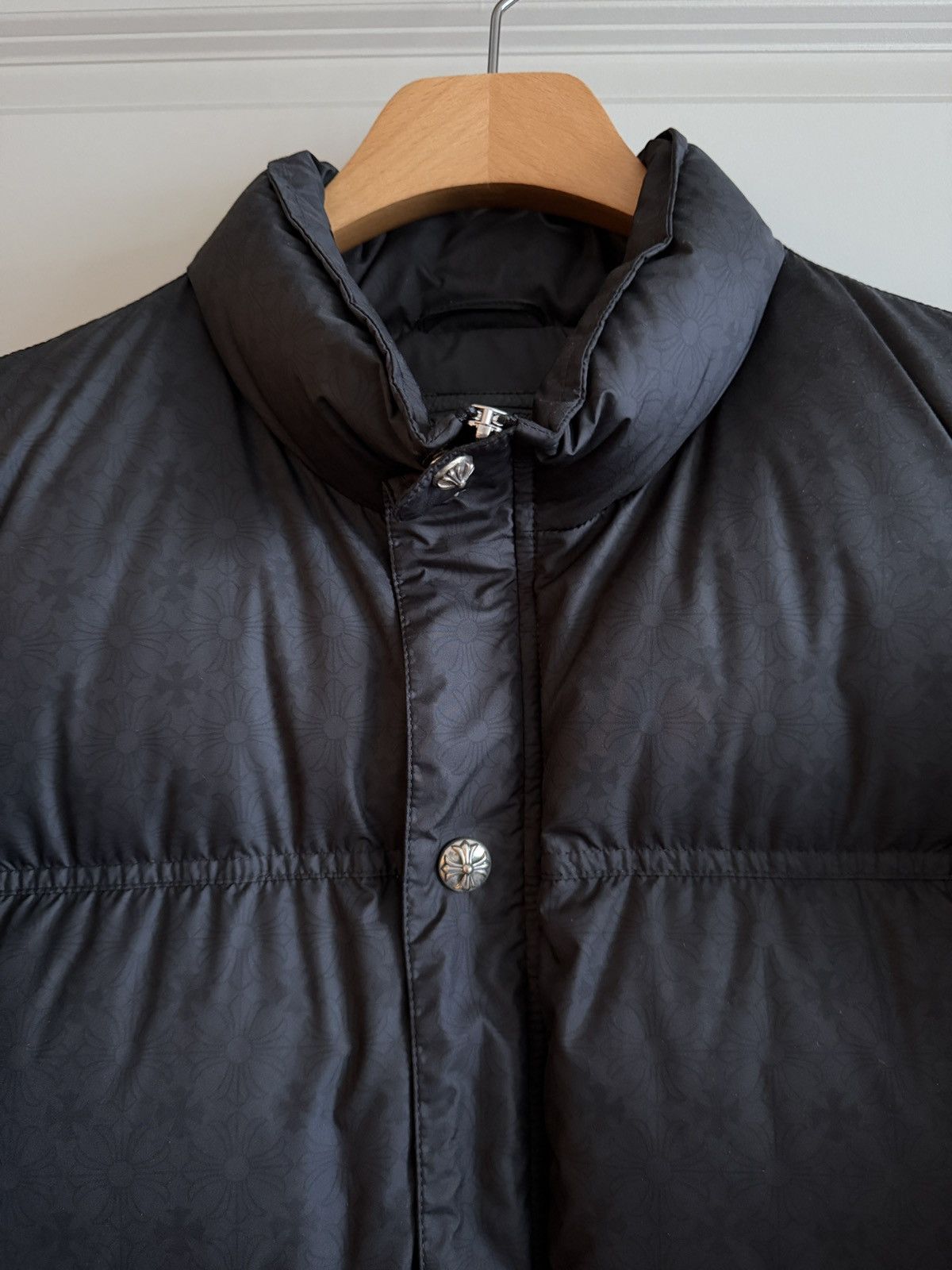 Chrome Hearts Chrome Hearts CH Puffer Jacket Sz XL Size US XL / EU 56 / 4 - 3 Thumbnail