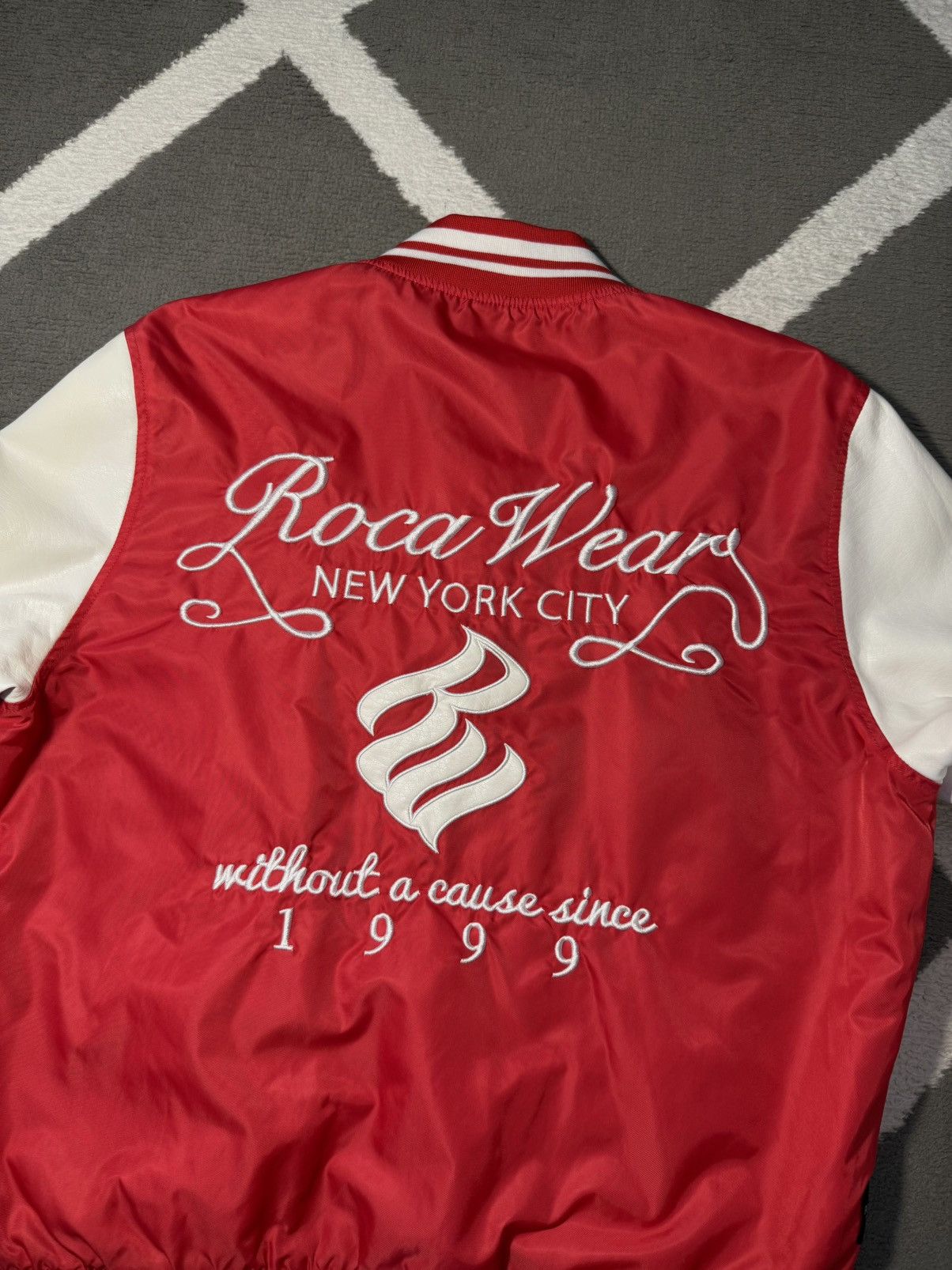 Vintage Rocawear College Varsity Jacket by Jay-Z Embroidered Logo Size US M / EU 48-50 / 2 - 16 Thumbnail