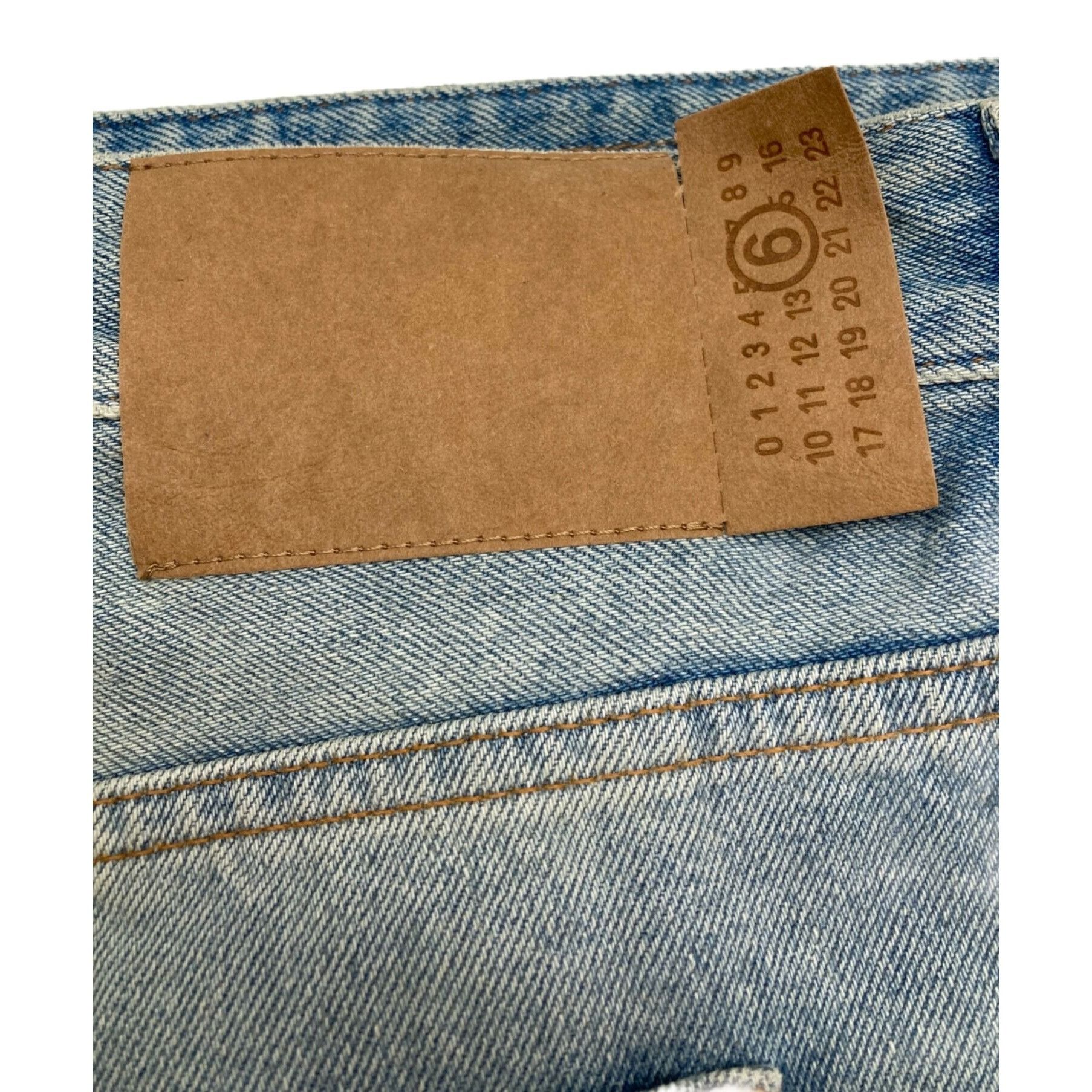 Maison Margiela MM6 Maison Margiela 25SS TAPED DENIM SHORTS Indigo Size 46 Size US 30 / EU 46 - 9 Thumbnail