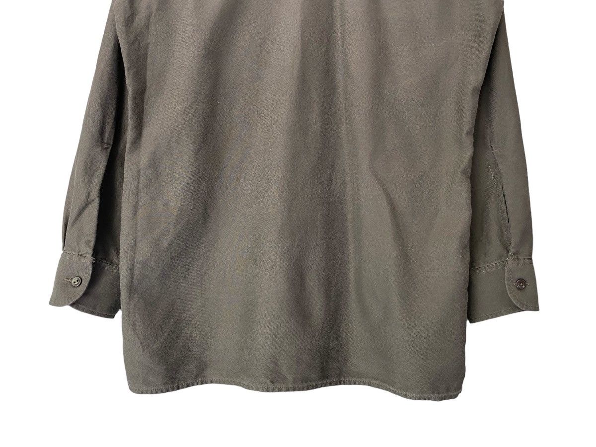 Vintage Vintage 91 Bekleidungswerk German Army Button Shirt Size US M / EU 48-50 / 2 - 8 Thumbnail
