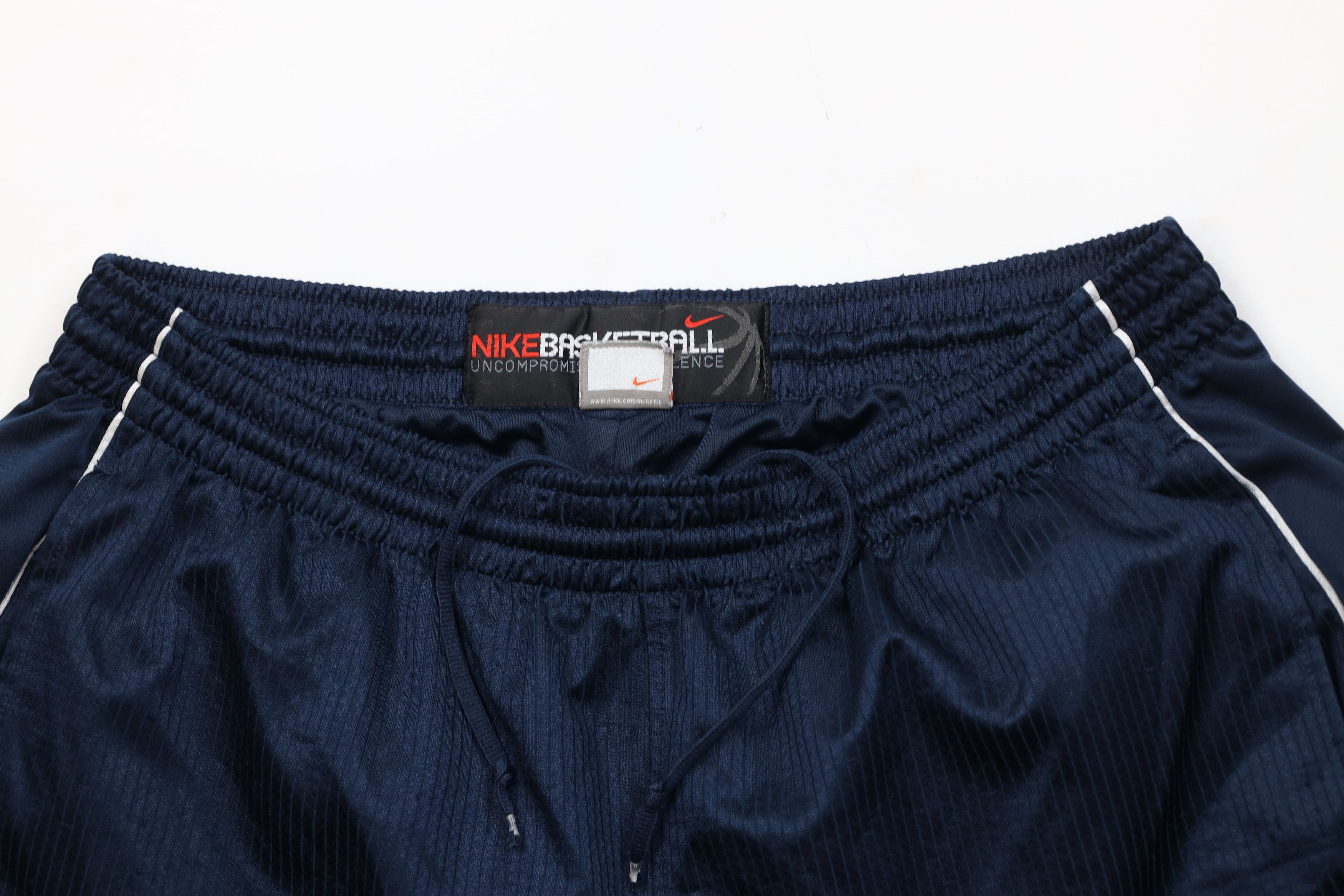Nike Vintage Y2K Nike Dazzle Basketball Gym Shorts Navy Blue Size US 36 / EU 52 - 2 Thumbnail