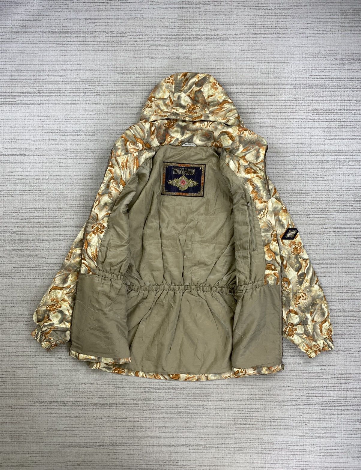 Vintage × Yamaha Vintage 90s Yamaha Full Printed Ski Zipper Hodie Jacket Size L / US 10 / IT 46 - 6 Thumbnail