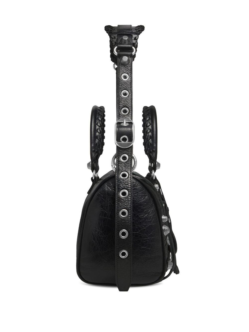 Balenciaga o1mt1gz0125 Size: OS / Le Cagole Medium Duffle Bag in Black Size ONE SIZE - 6 Thumbnail