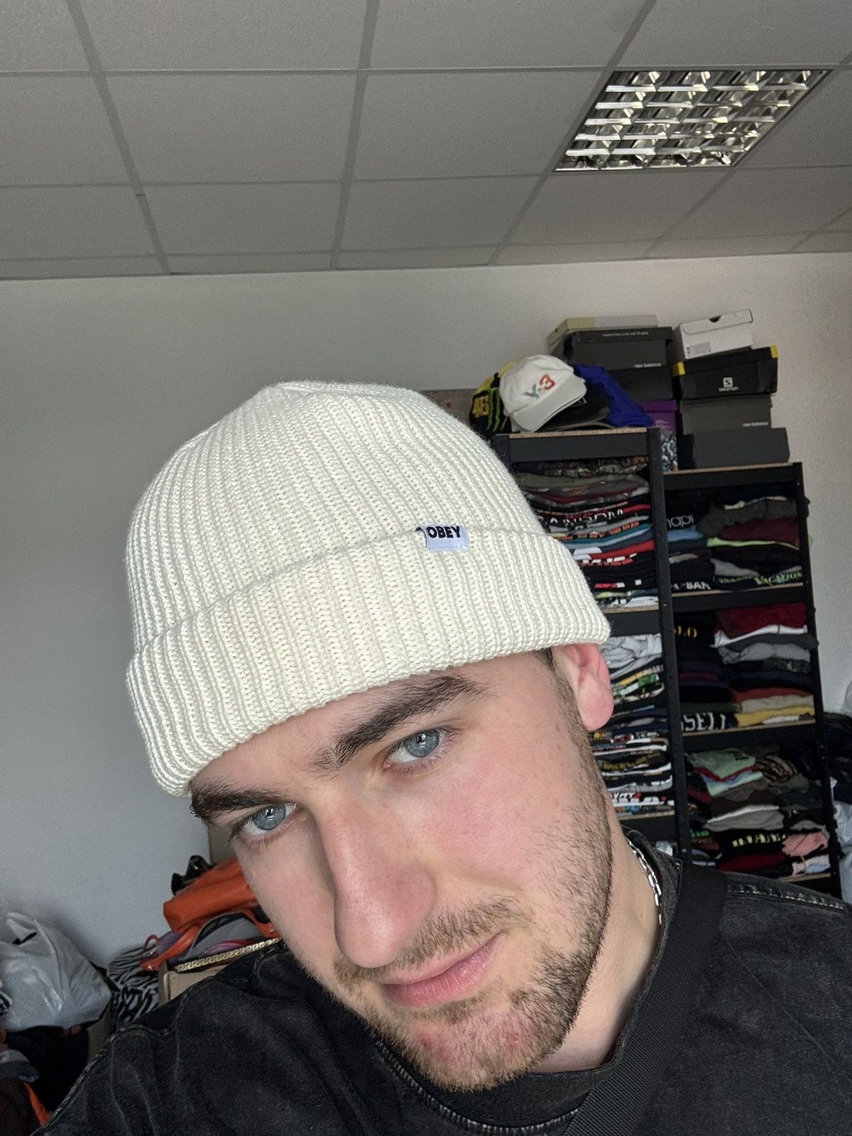 Obey × Vintage Vintage Obey beanie hat Size ONE SIZE - 2 Thumbnail