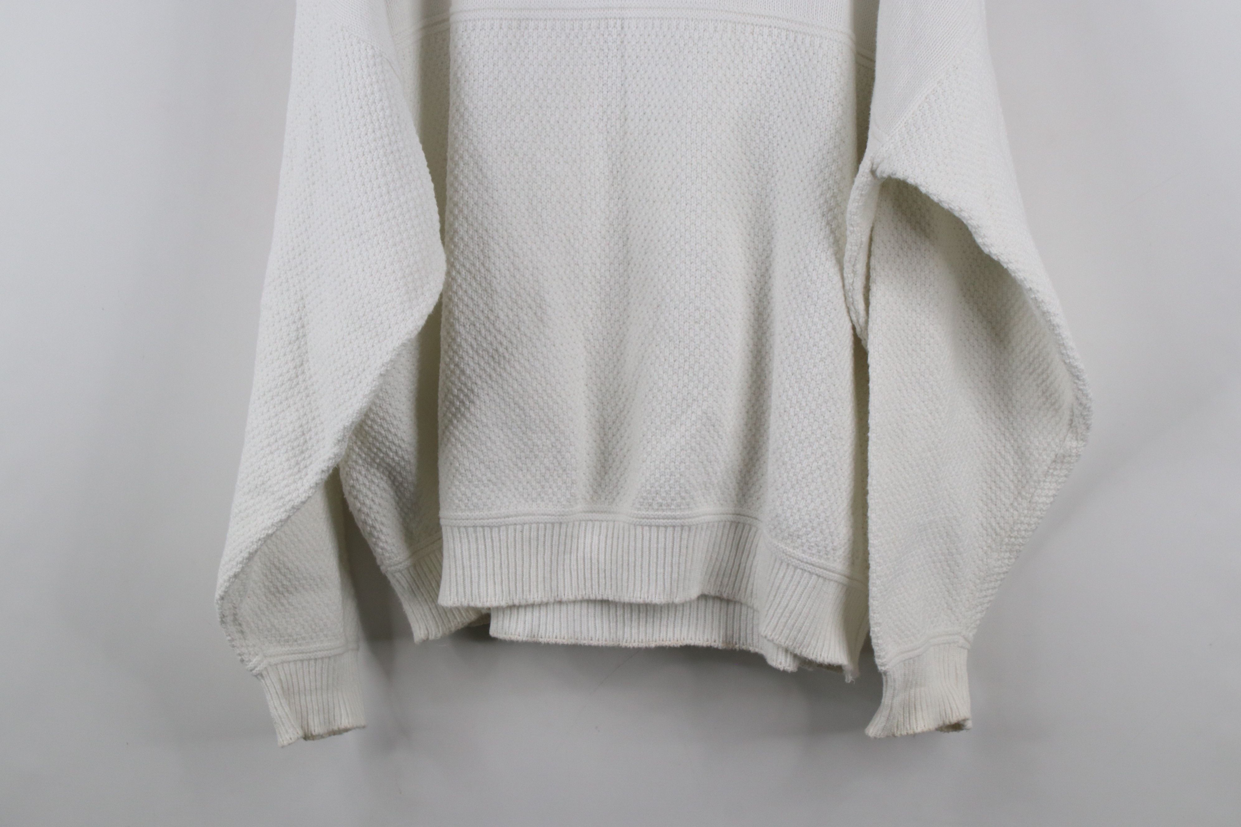 Vintage Vintage 90s Streetwear Cotton Textured Knit Sweater USA Size US XXL / EU 58 / 5 - 13 Thumbnail