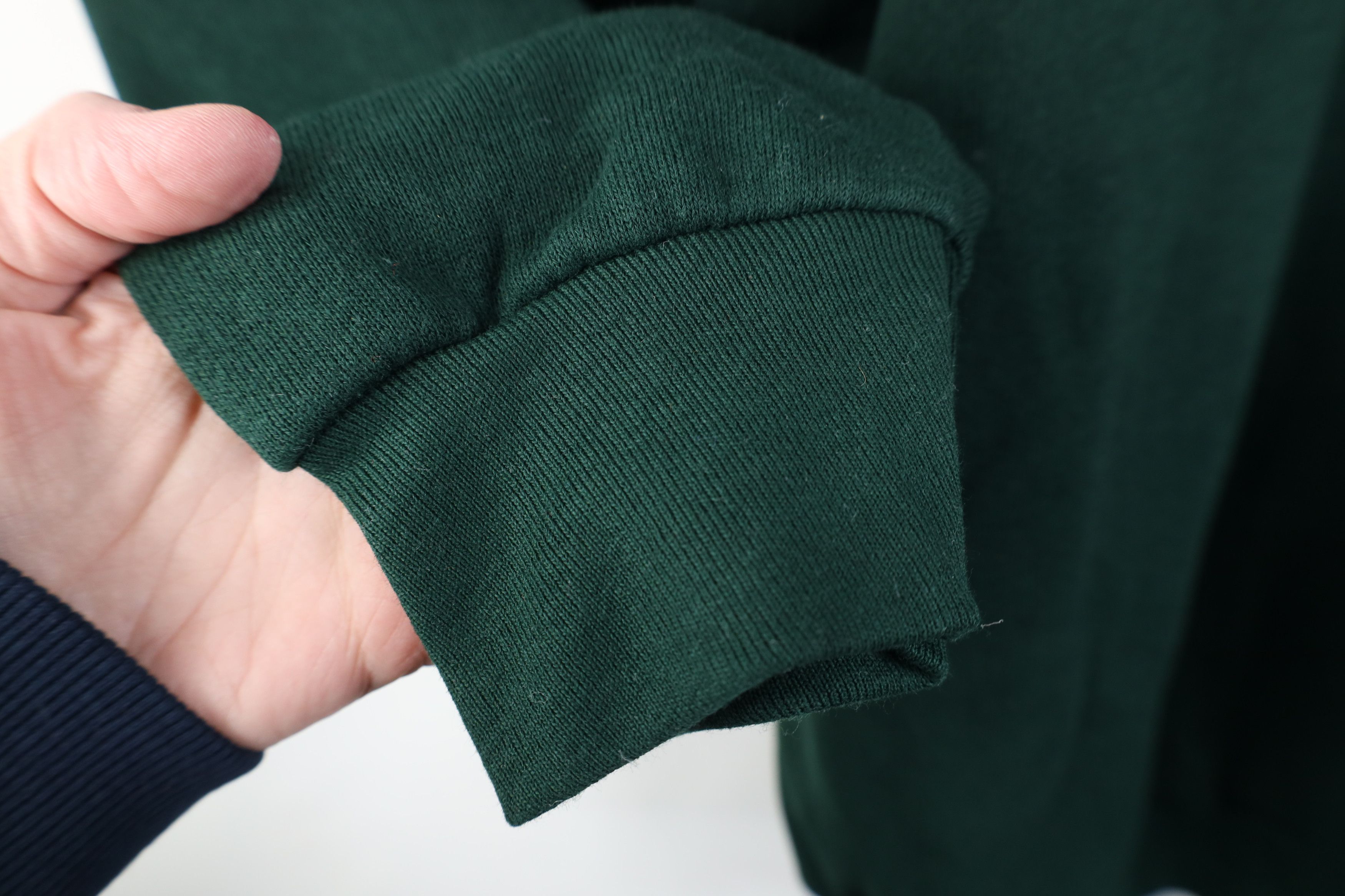 Vintage Vintage 90s Streetwear Crewneck Sweatshirt Hunter Green USA Size XL / US 12-14 / IT 48-50 - 7 Thumbnail