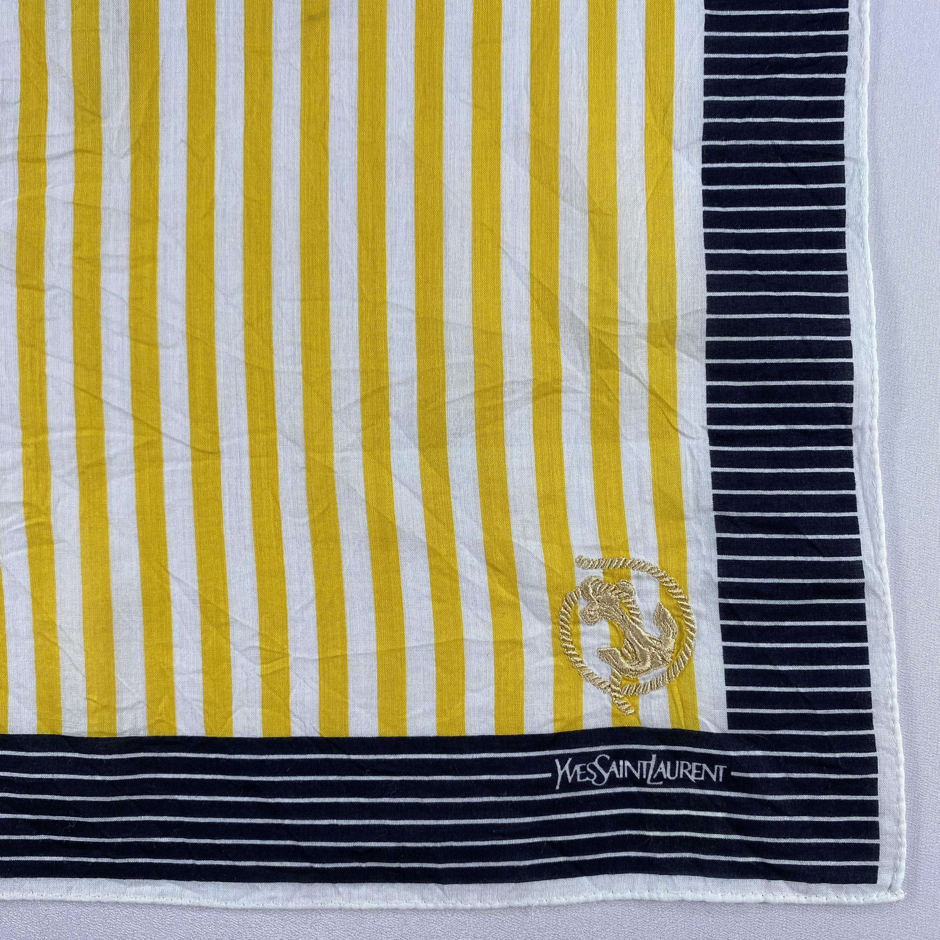 Vintage Yves Saint Laurent Bandana/ Handkerchief / Neckerchief Size ONE SIZE - 3 Thumbnail