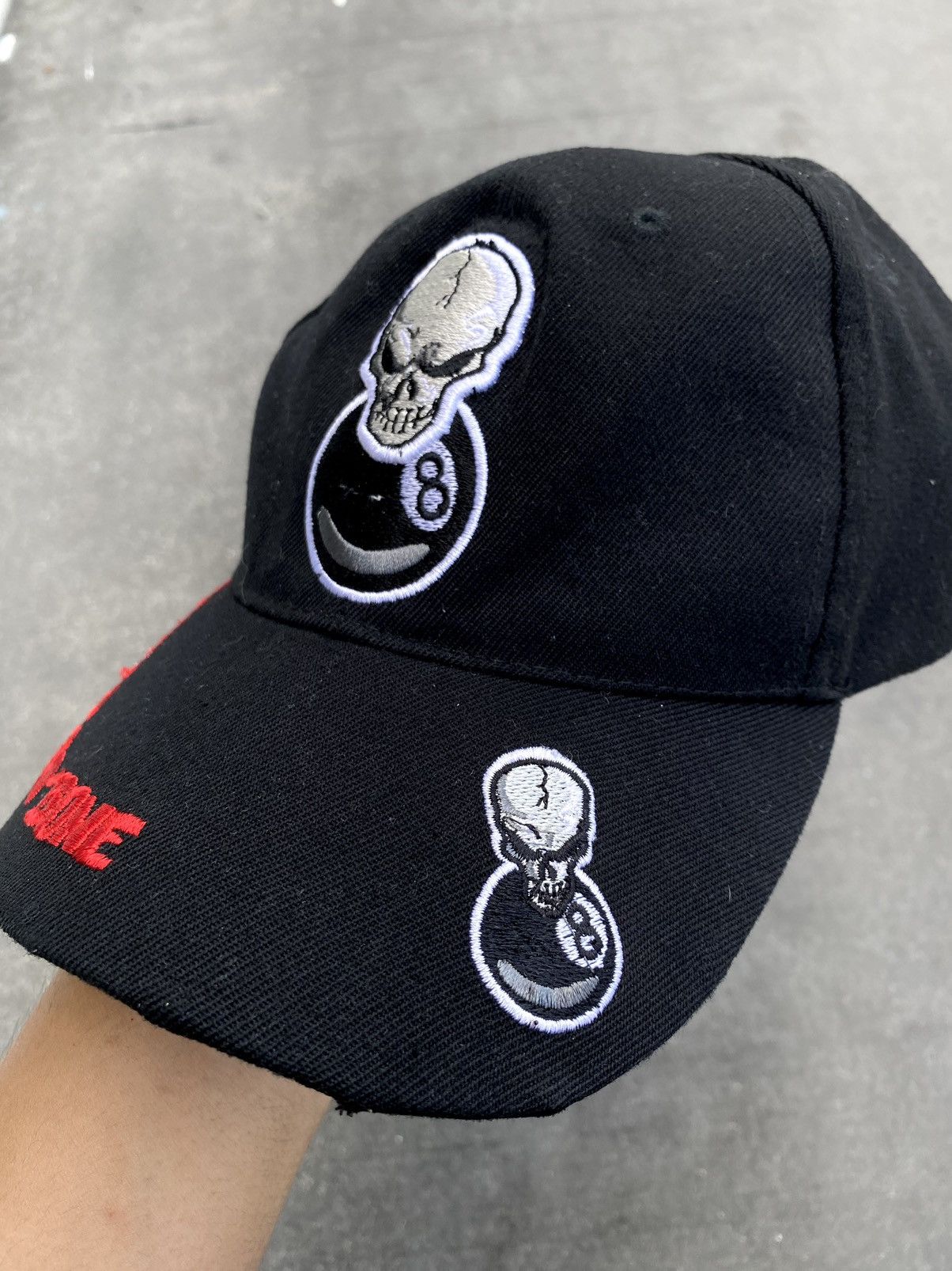 Crown Cap × Stussy Vintage Skull 8 Ball Cap Size ONE SIZE - 2 Thumbnail