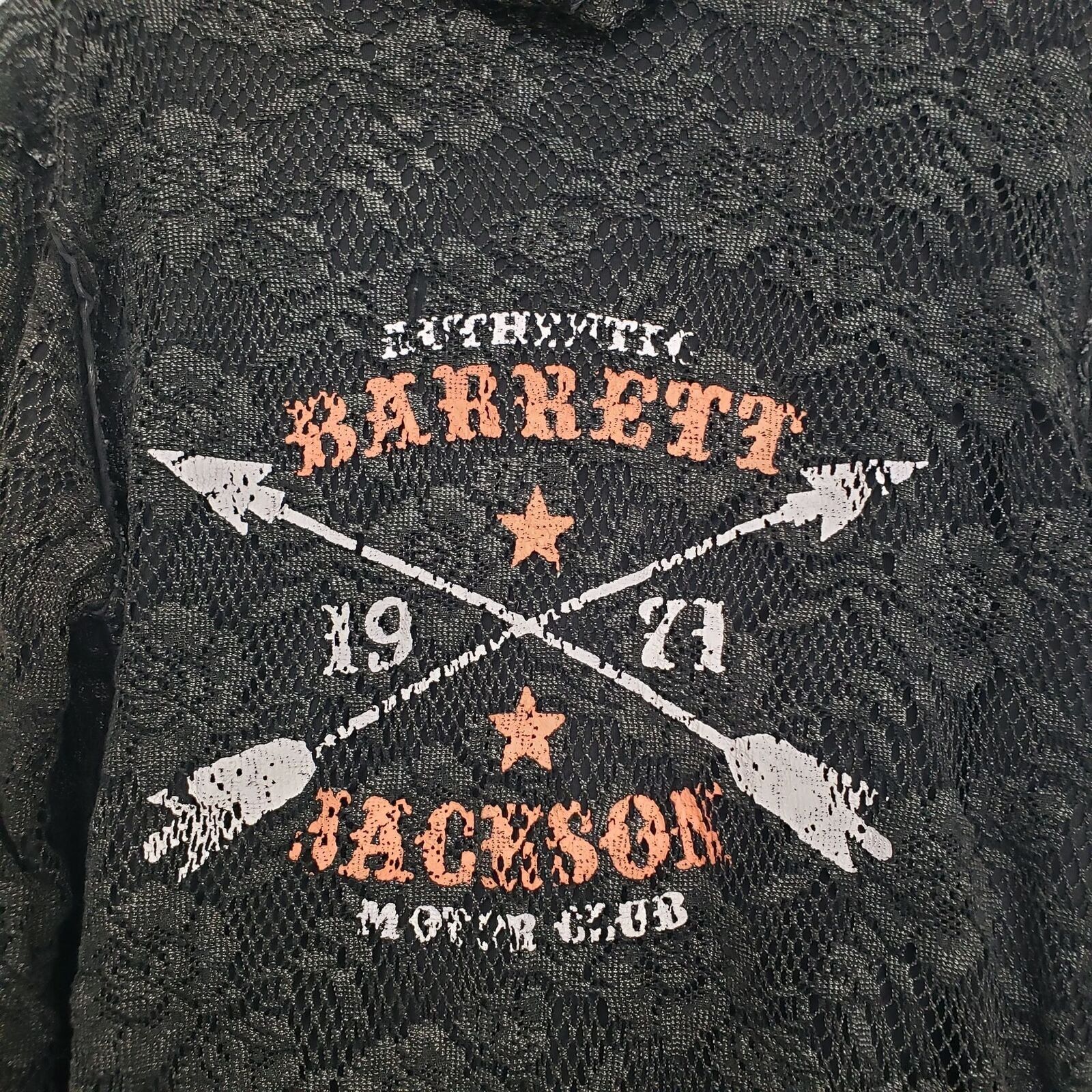 Designer Barrett Jackson Lace Distressed Reversible Jacket Womens M Size M / US 6-8 / IT 42-44 - 7 Thumbnail