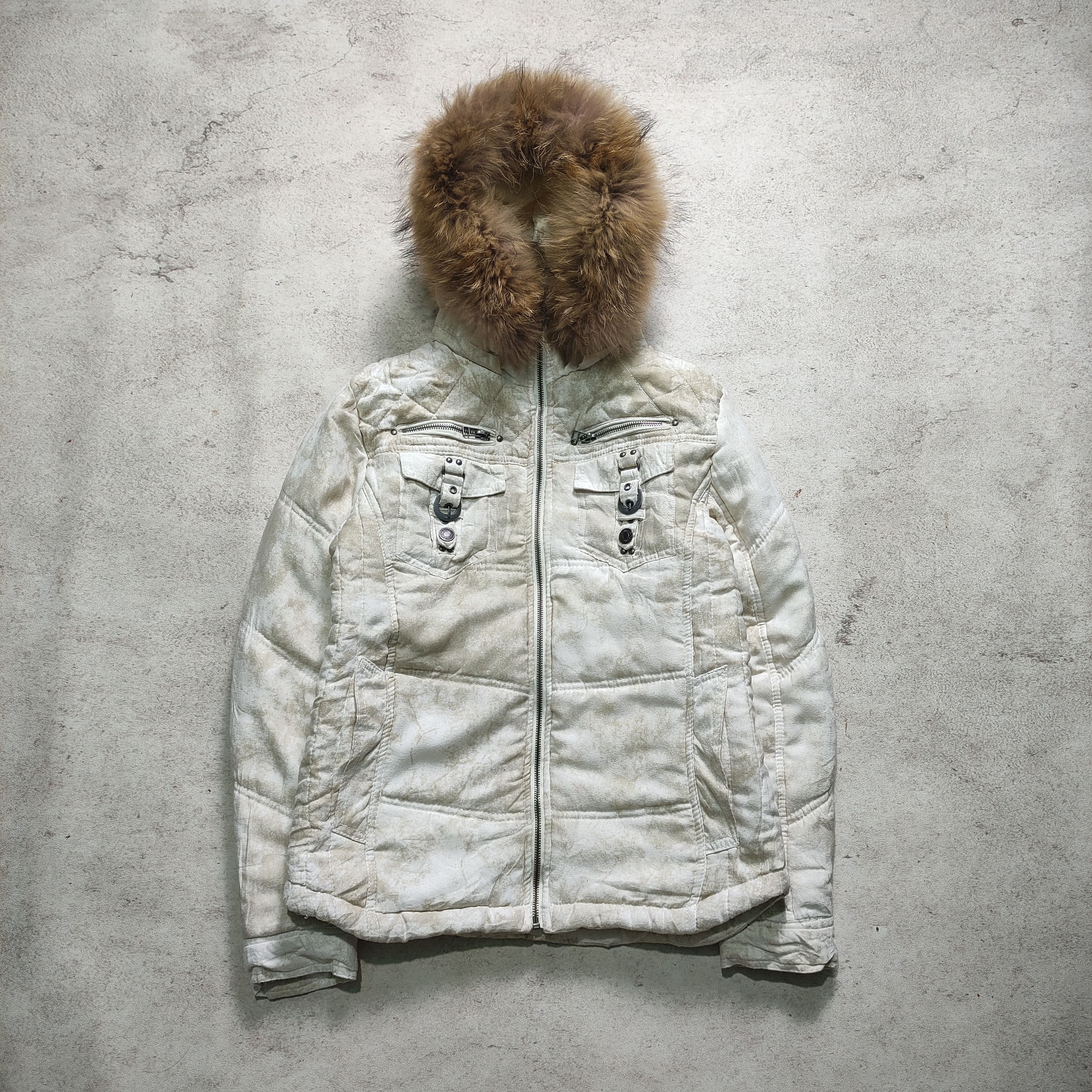 In The Attic Fur Padded Jacket
