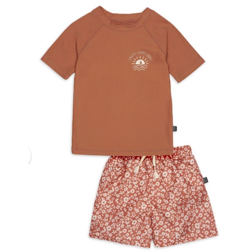Other NWT Modern Moments Toddler Boys Rashguard and Swim Trunks Size ONE SIZE - 9 Thumbnail