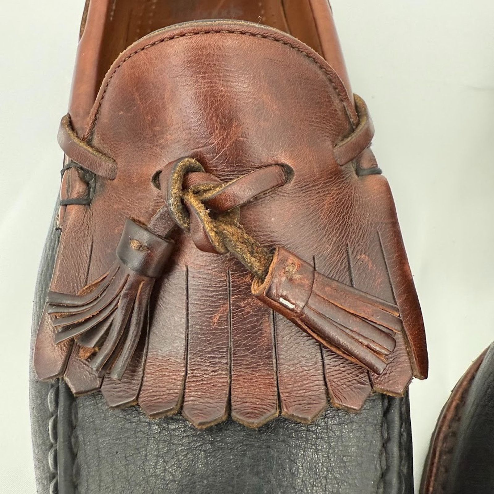 Allen Edmonds Allen Edmonds Nashua Loafers Men 9.5 D Brown Black Shoes USA Size US 9.5 / EU 42-43 - 5 Thumbnail