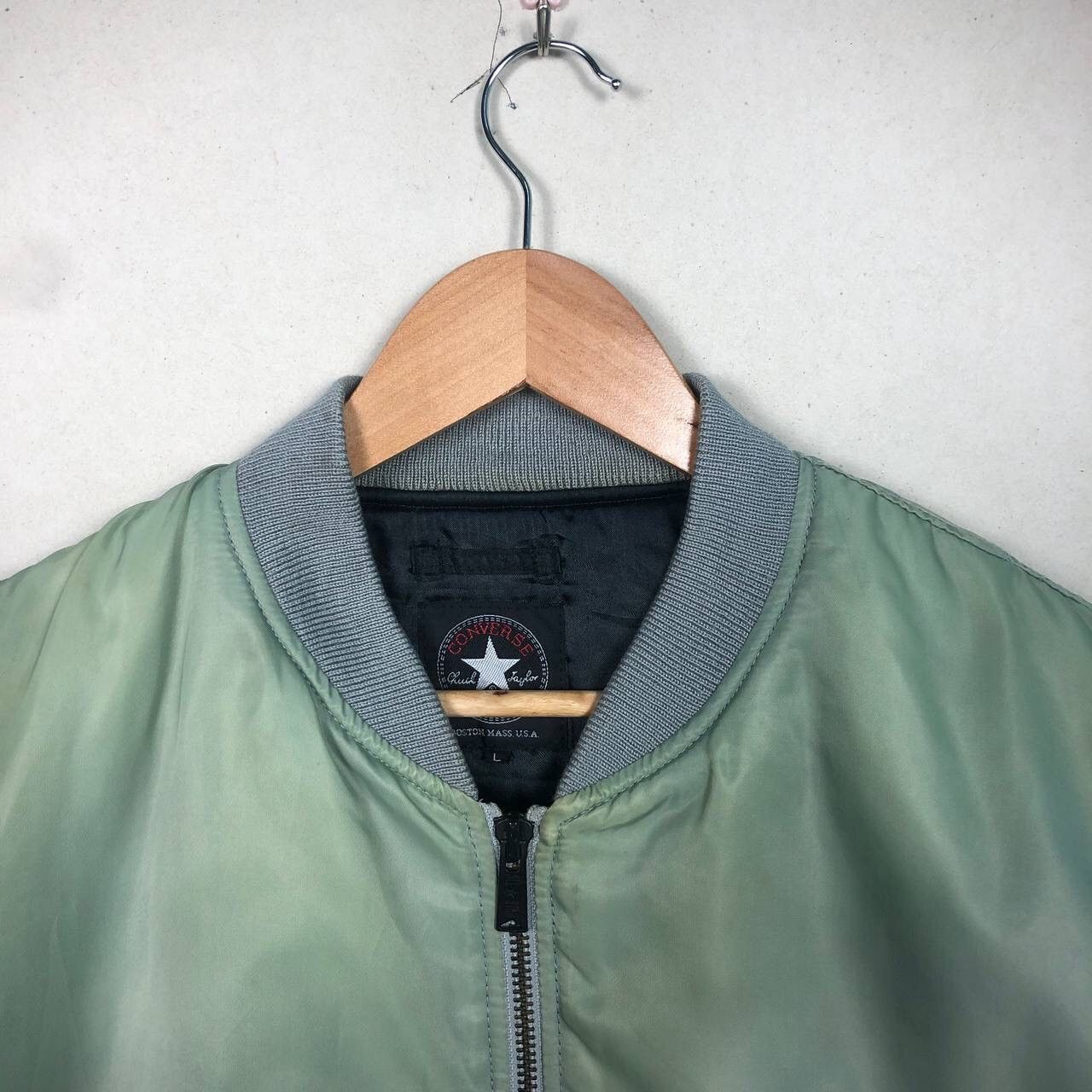 Converse Vintage Y2K Converse Bomber Jacket Size US L / EU 52-54 / 3 - 9 Thumbnail