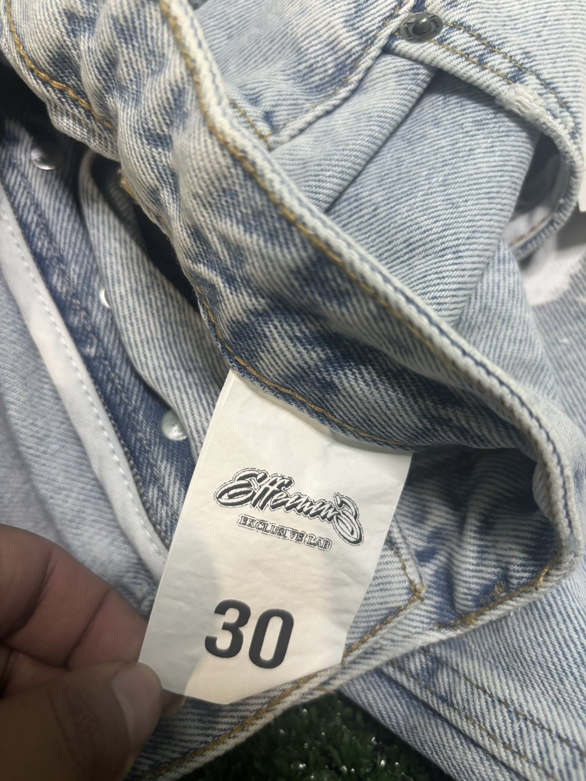 Other Effemme Short Light Goat Size US 30 / EU 46 - 5 Thumbnail