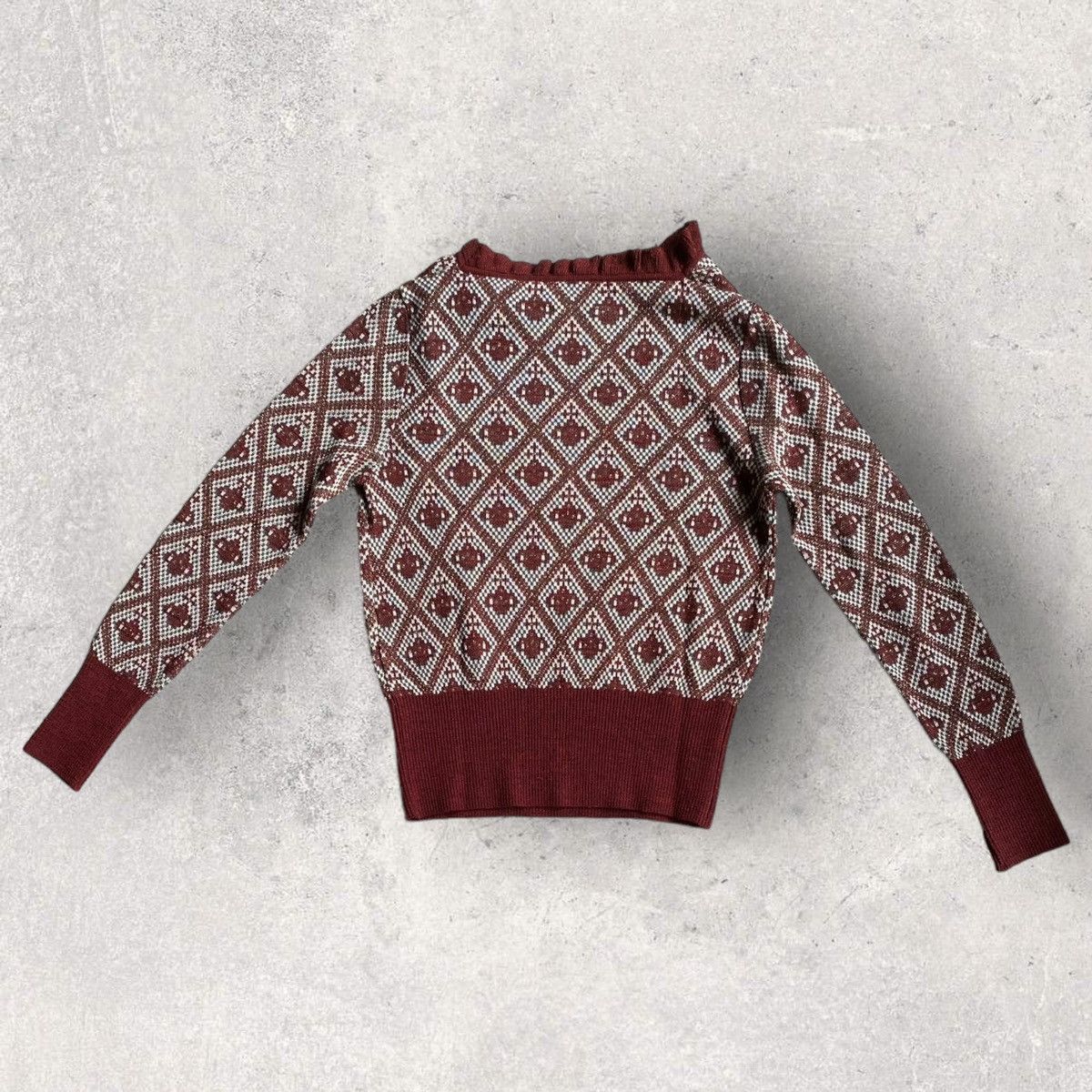 Vivienne Westwood VW Red Label Glitter Orb Cowl Collar Sweater Size M / US 6-8 / IT 42-44 - 7 Thumbnail