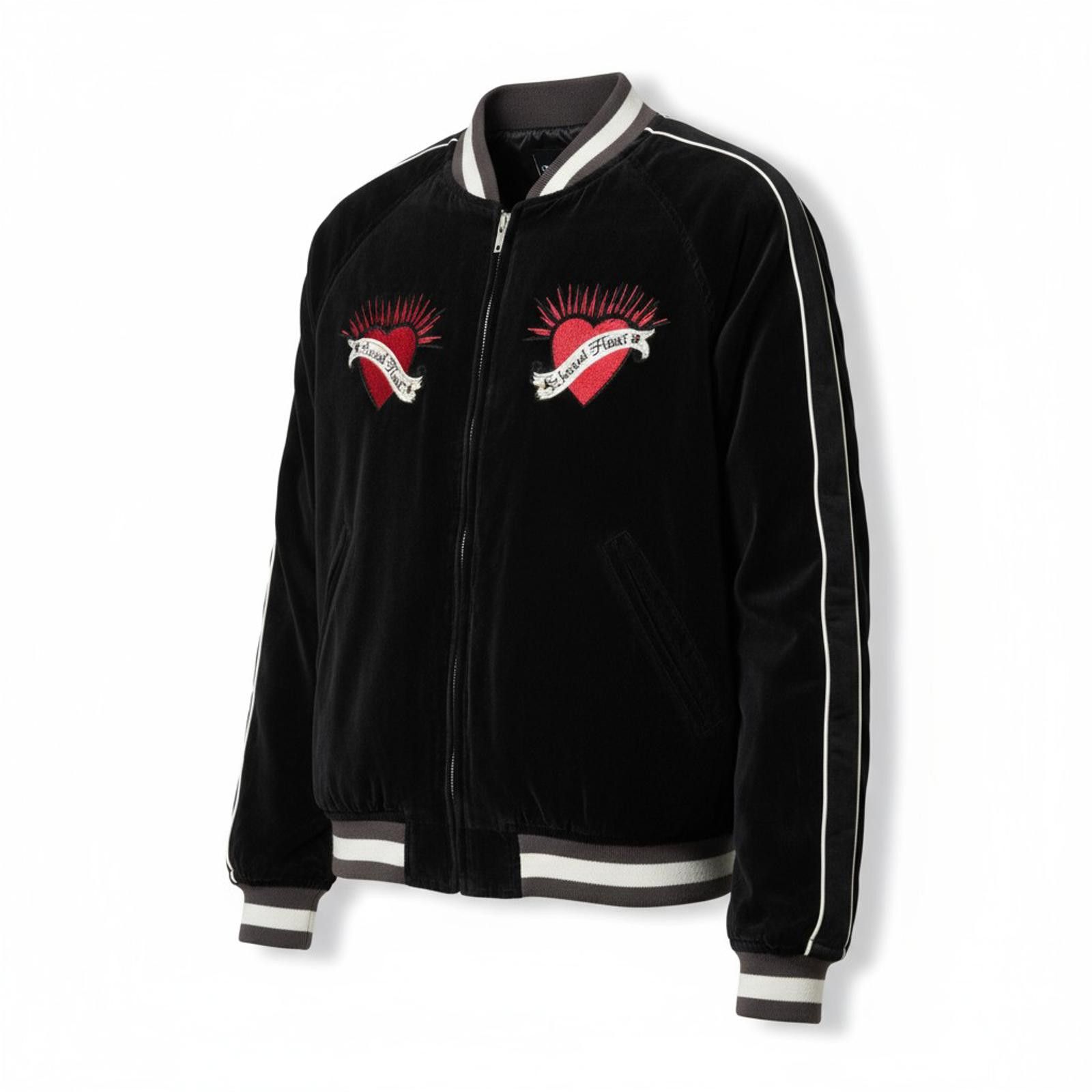 Avirex - Embroidered Bomber Jacket 2way